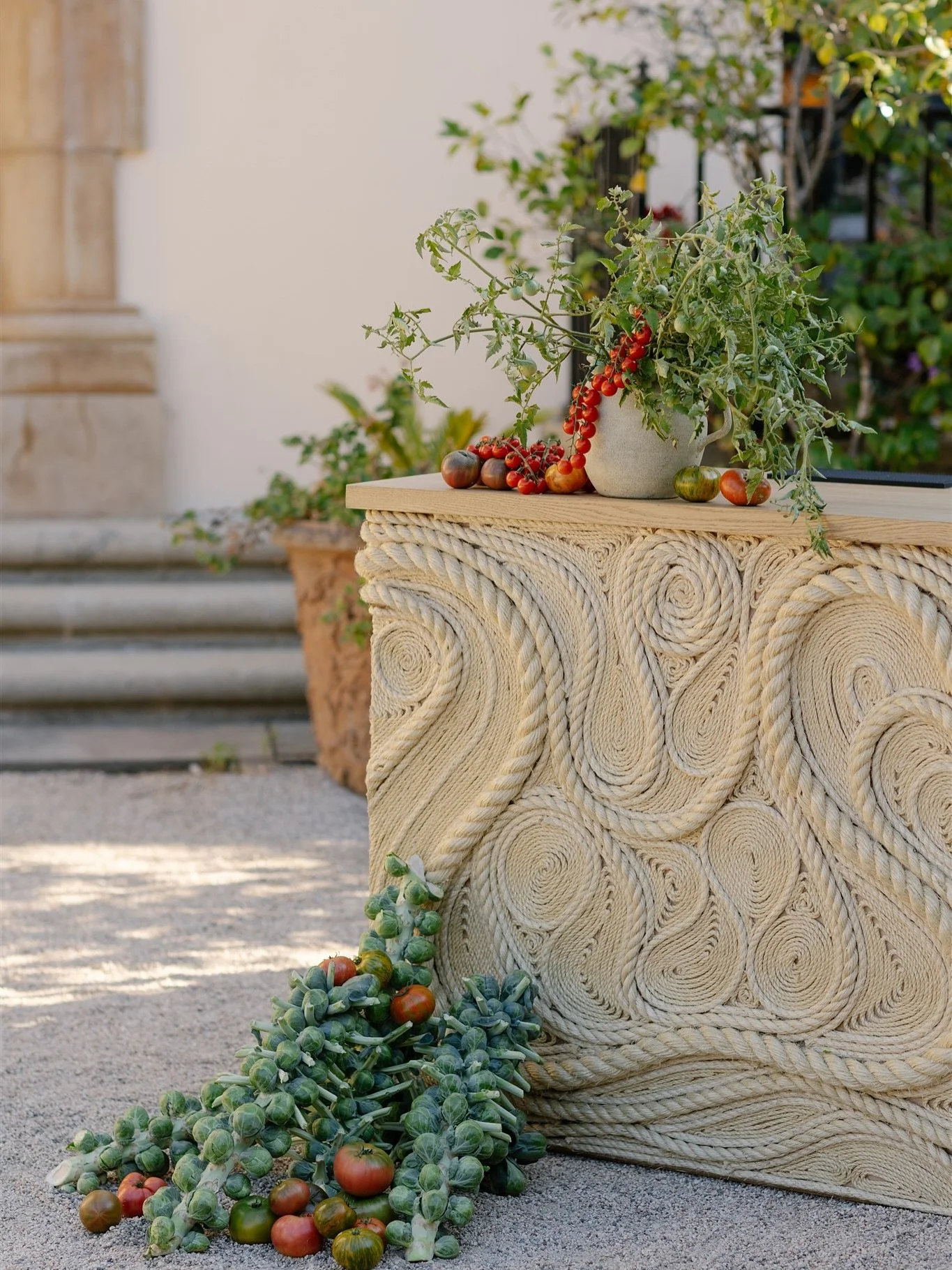 An Italian-inspired welcome party for Mckensi + Matt in front of the Chateau at @stonepineestate to honor their Amalfi coast engagement 🍝🇮🇹🍅. The night set the scene for the entire wedding weekend and the magic to come ✨ Designed beautifully by @