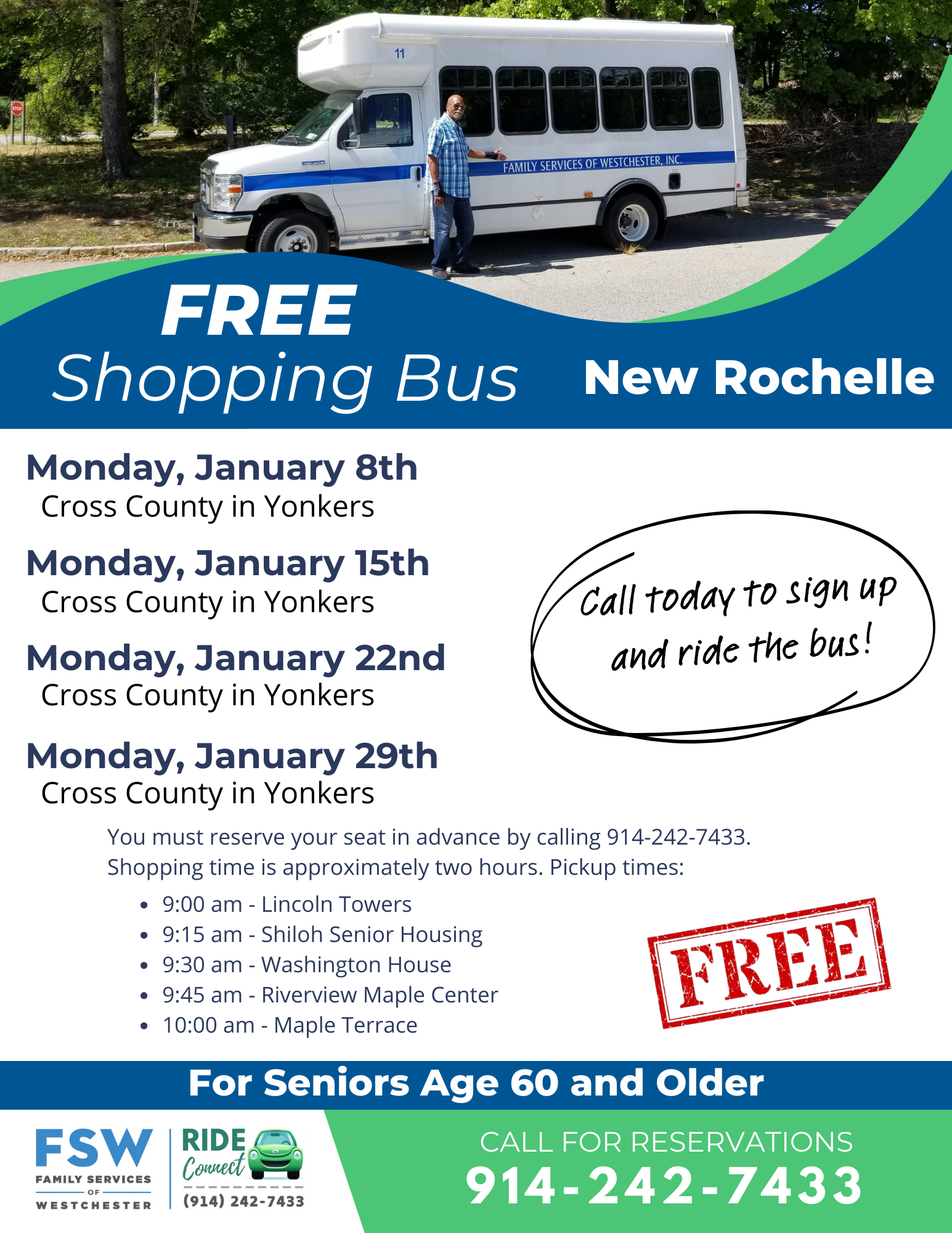 RideConnect Providing Transportation for Seniors in Westchester