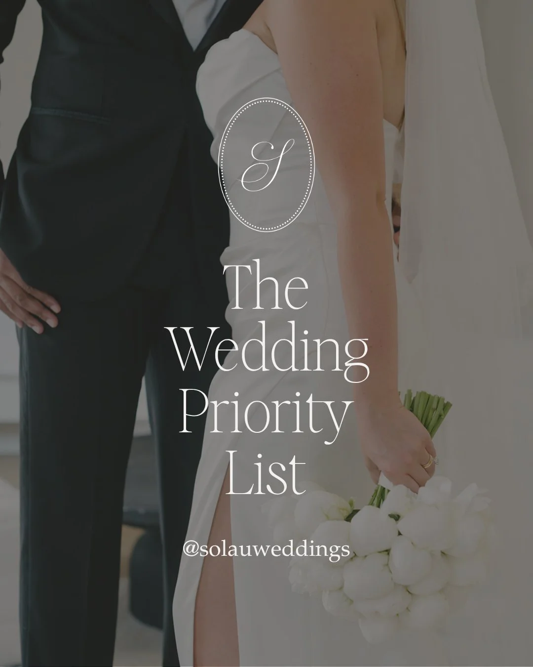 You don&rsquo;t need to prioritize everything, just the right things.

The weddings that feel effortless, elevated, and full of joy always have one thing in common, intentional decisions from the start.

When your priorities are clear, your budget wo