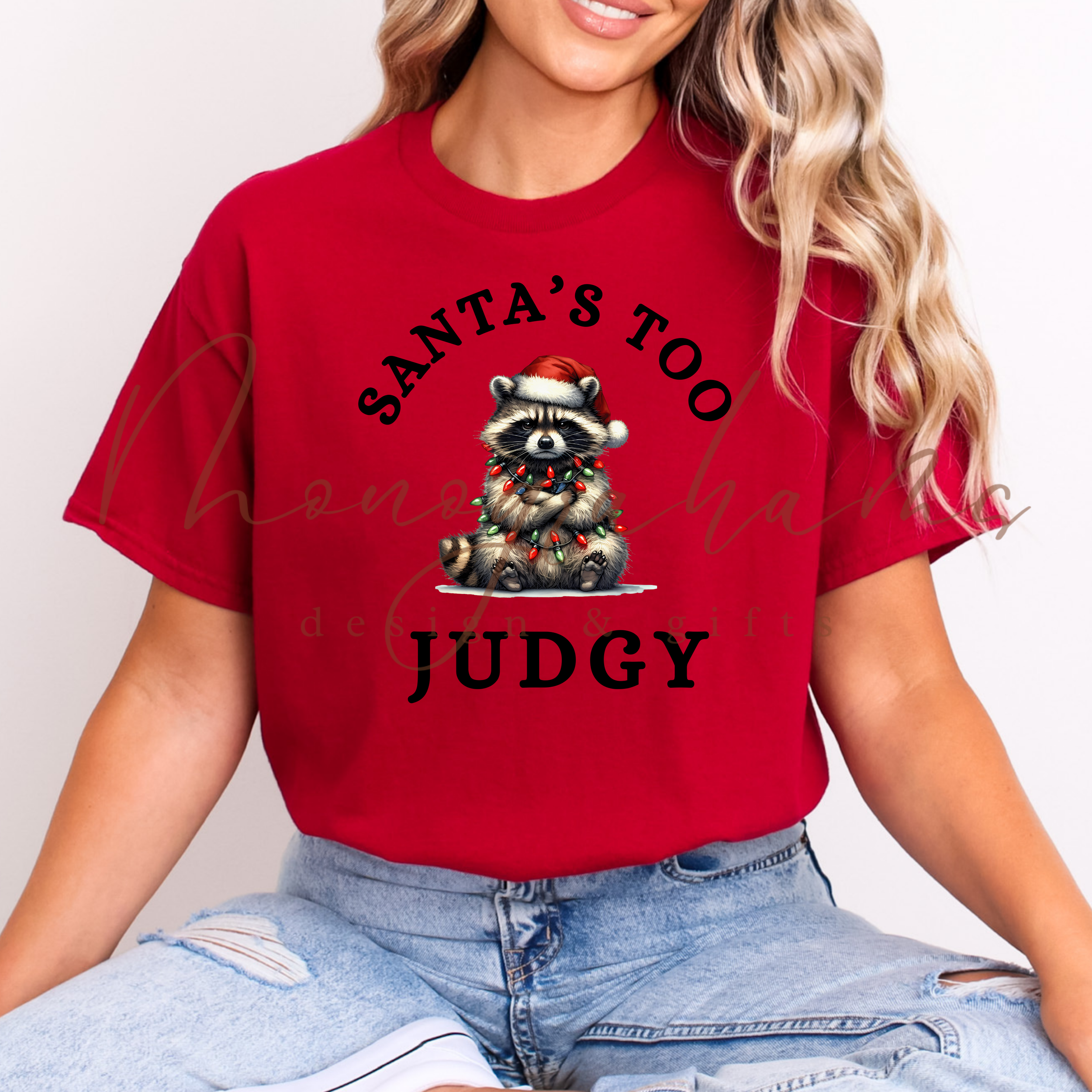 Santas too Judgy, Racoon