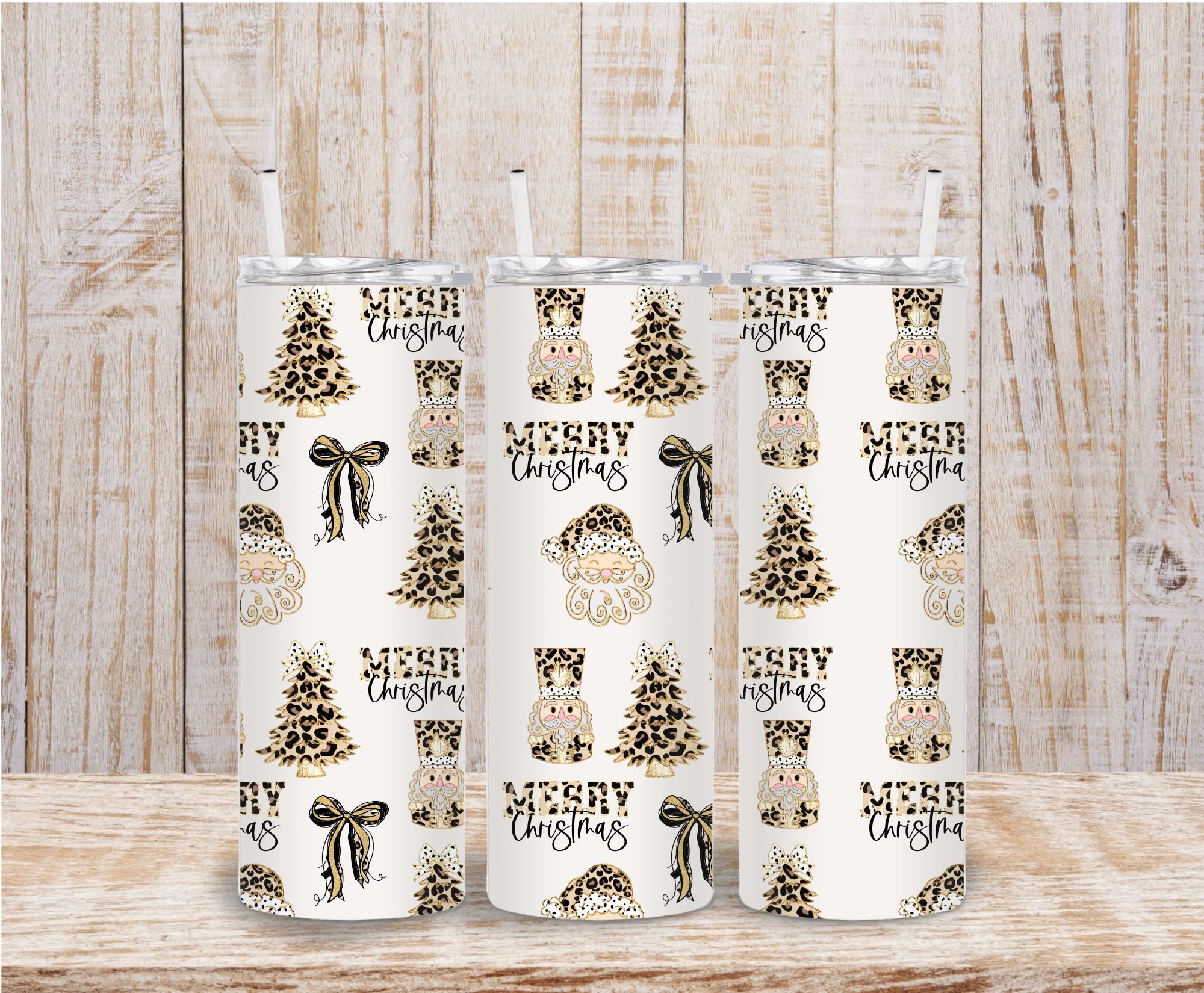 Leopard Merry Christmas