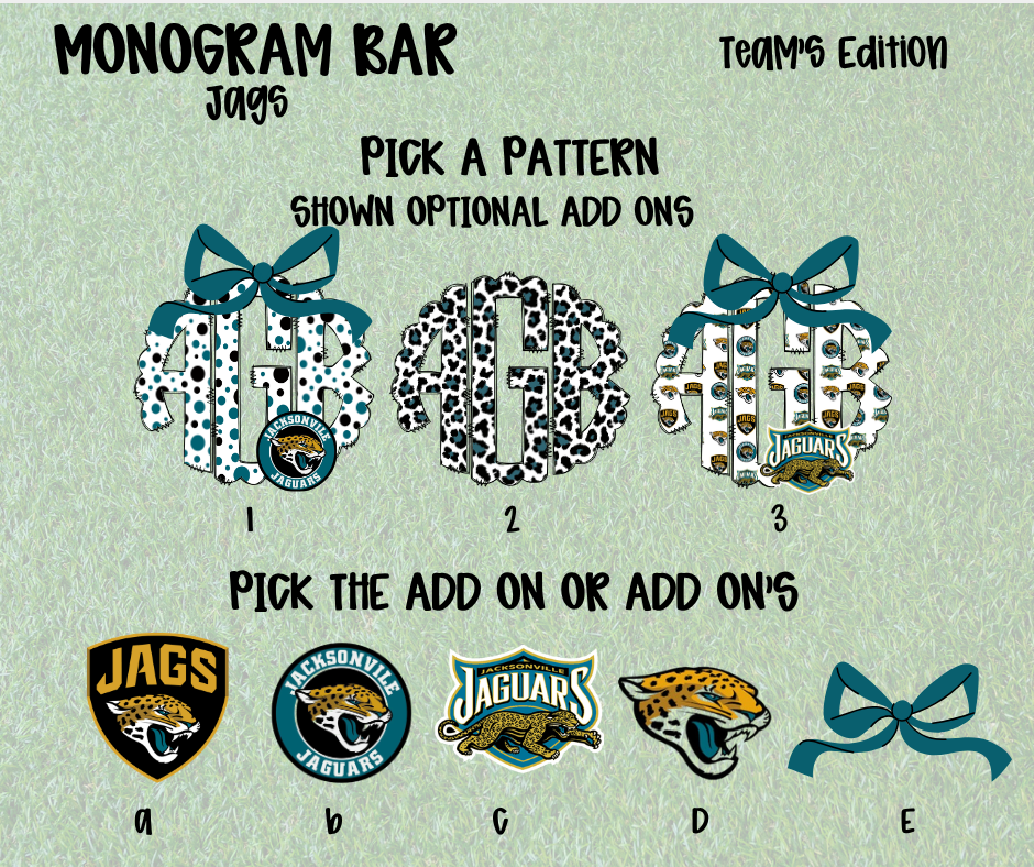 Jacksonville jags Monogram Bar.png