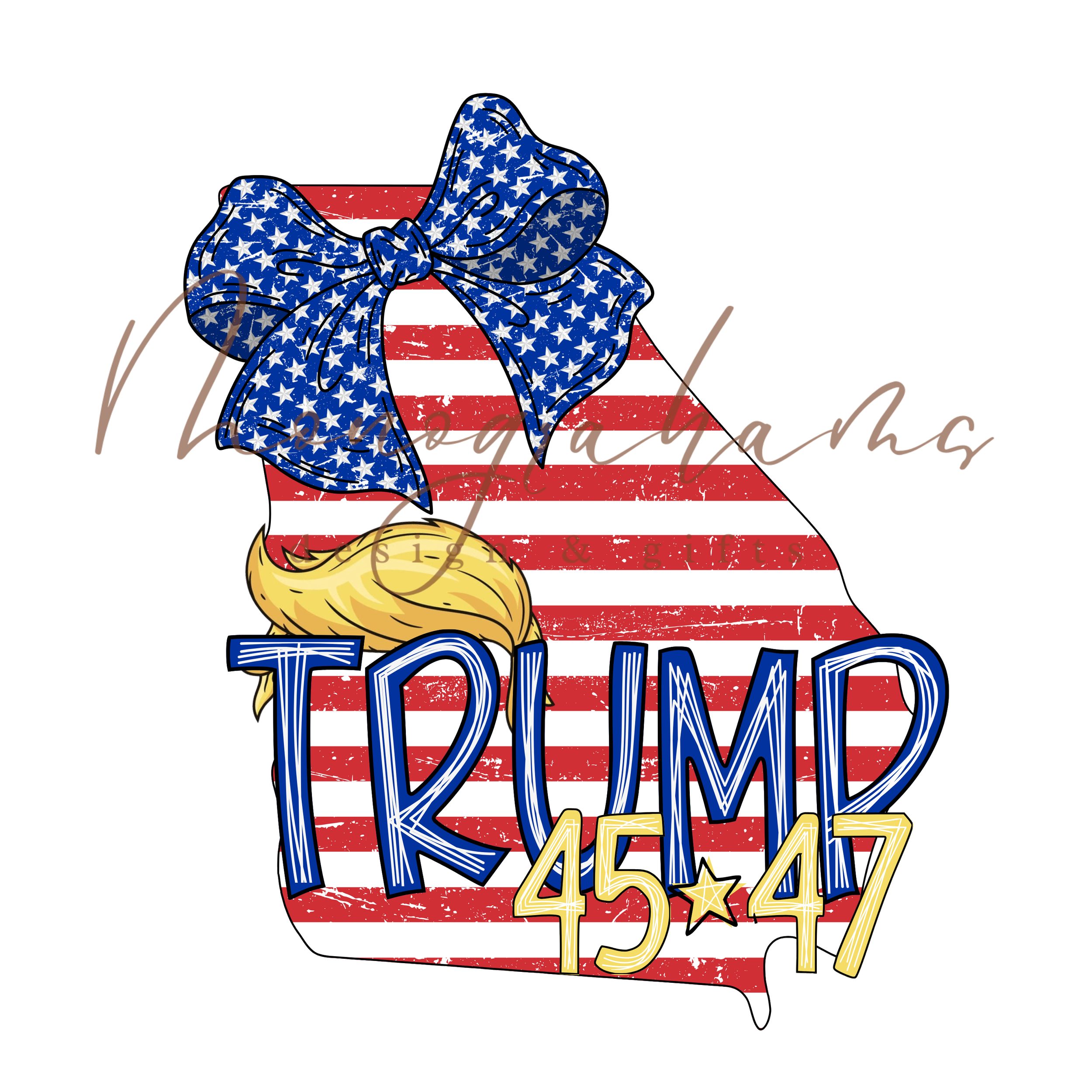 Georgia, Trump, Bow, PNG