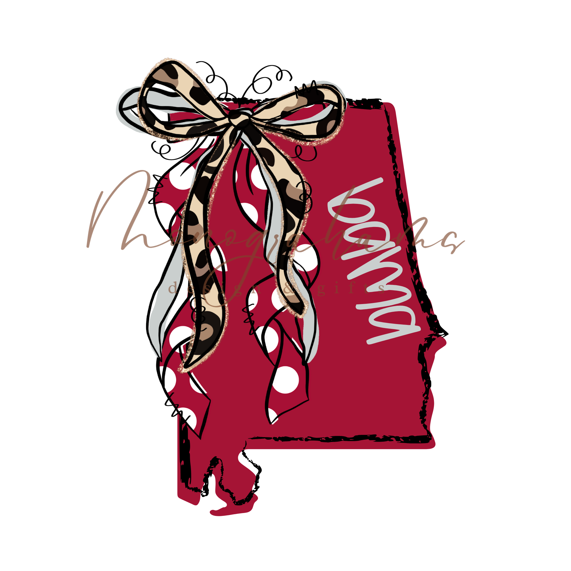 Alabama State Shape PNG