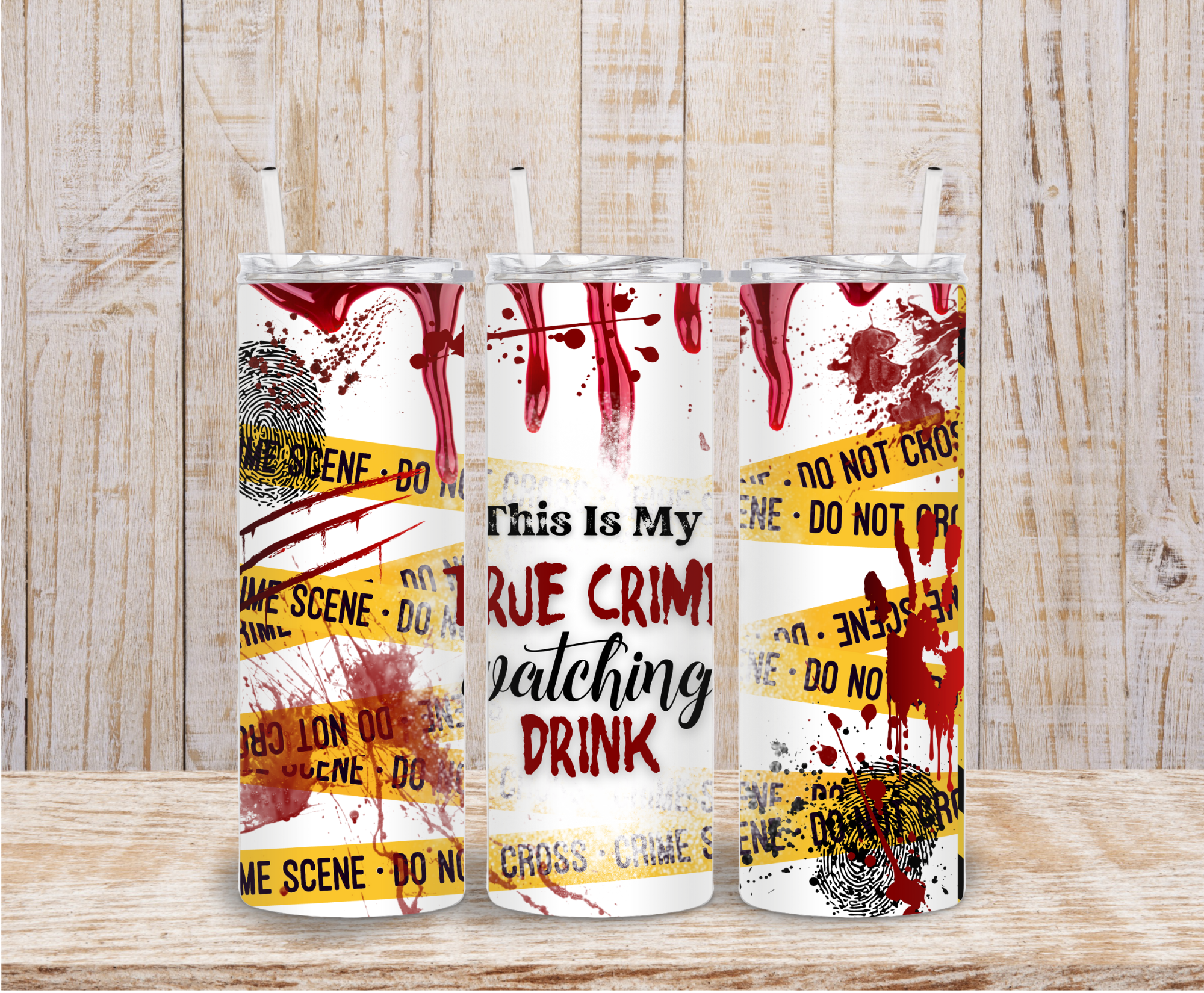 True Crime watching Drink