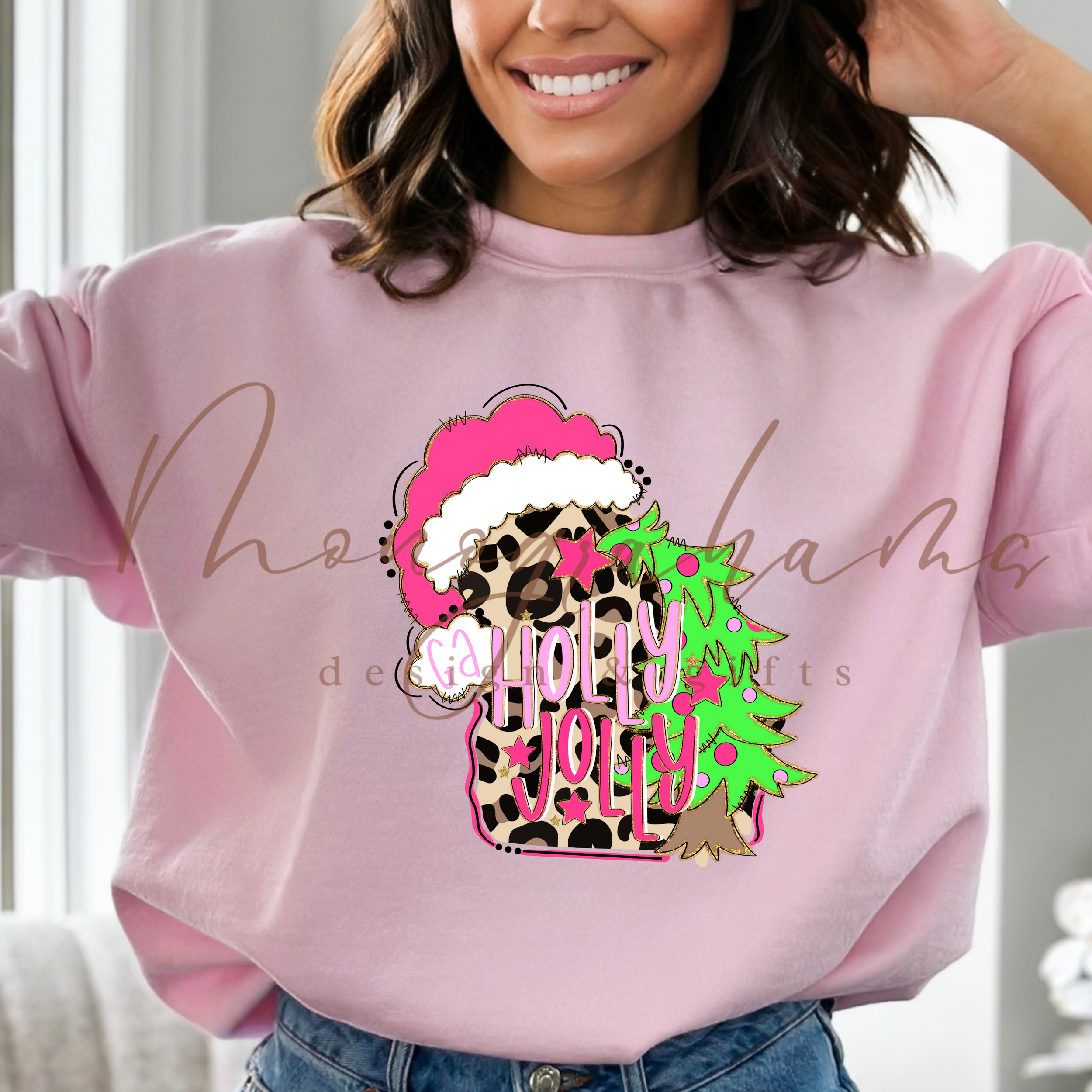 Georgia Holly Jolly-Pink