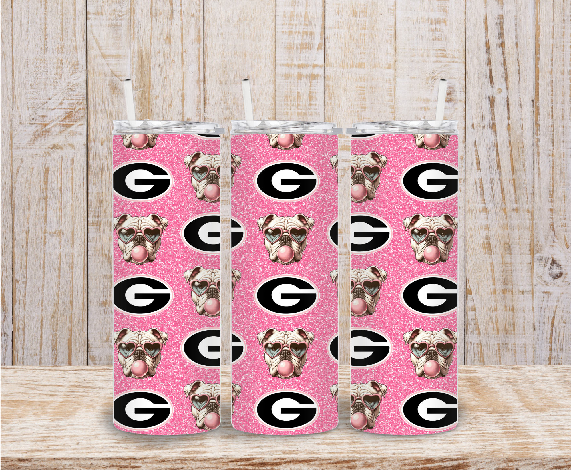 UGA Pink Glitter