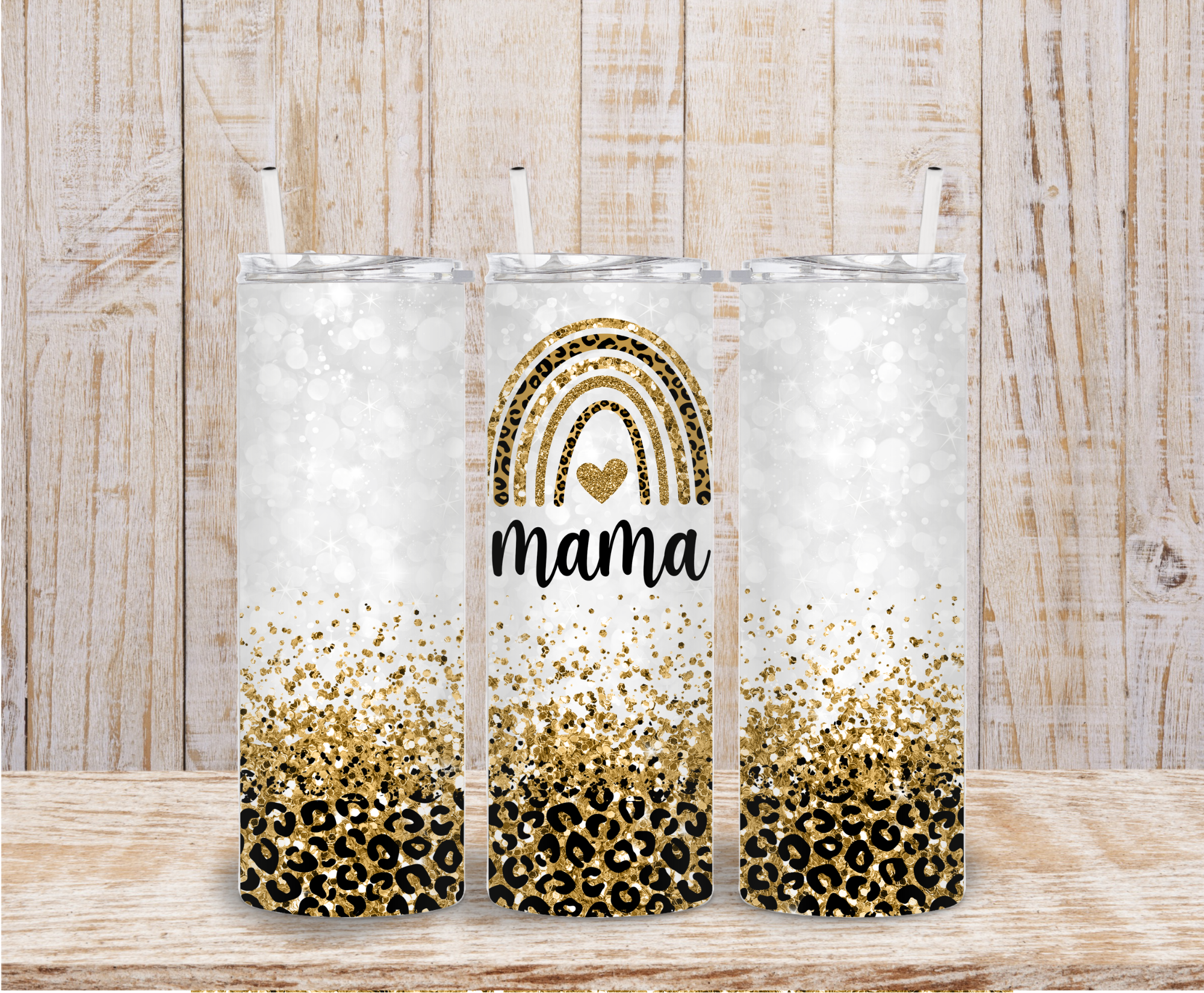 Gold Leopard Mama