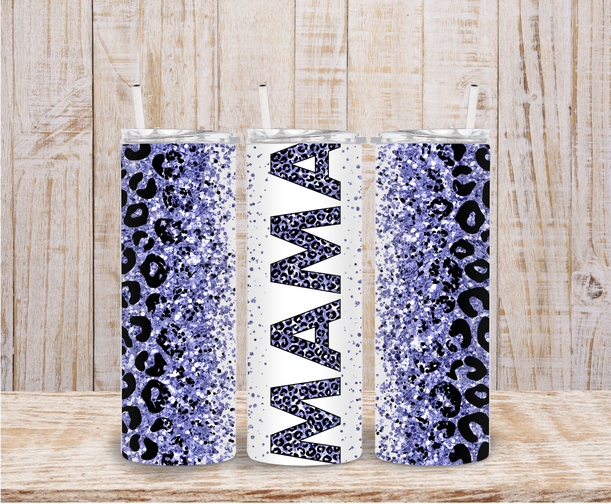 Blue Leopard Mama