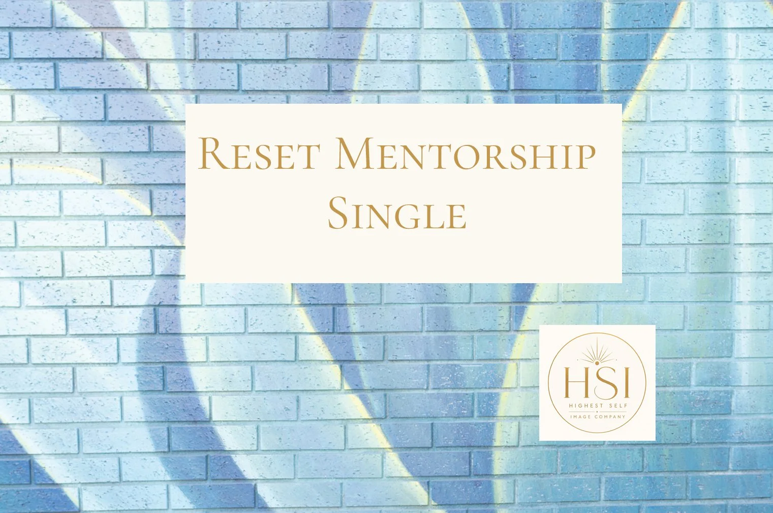 A Single Reset - 1:1 Single session