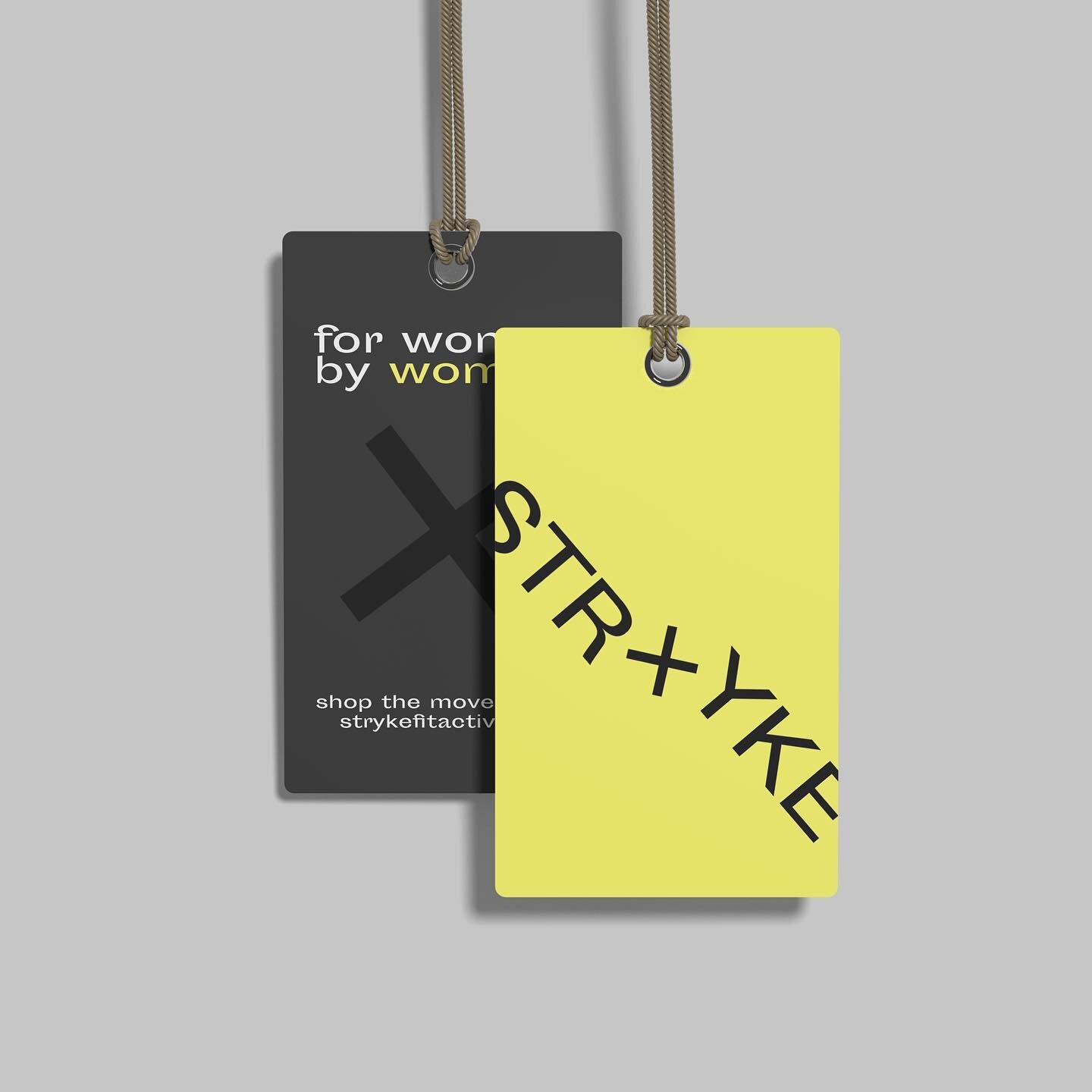 3/3 rebranding concepts for Stryke women&rsquo;s activewear, Australia. 💪