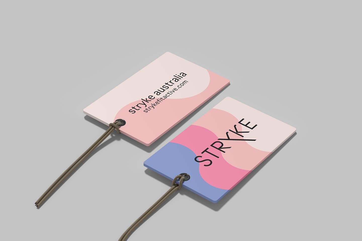 2/3 rebranding concepts for Stryke women&rsquo;s activewear, Australia. 💪