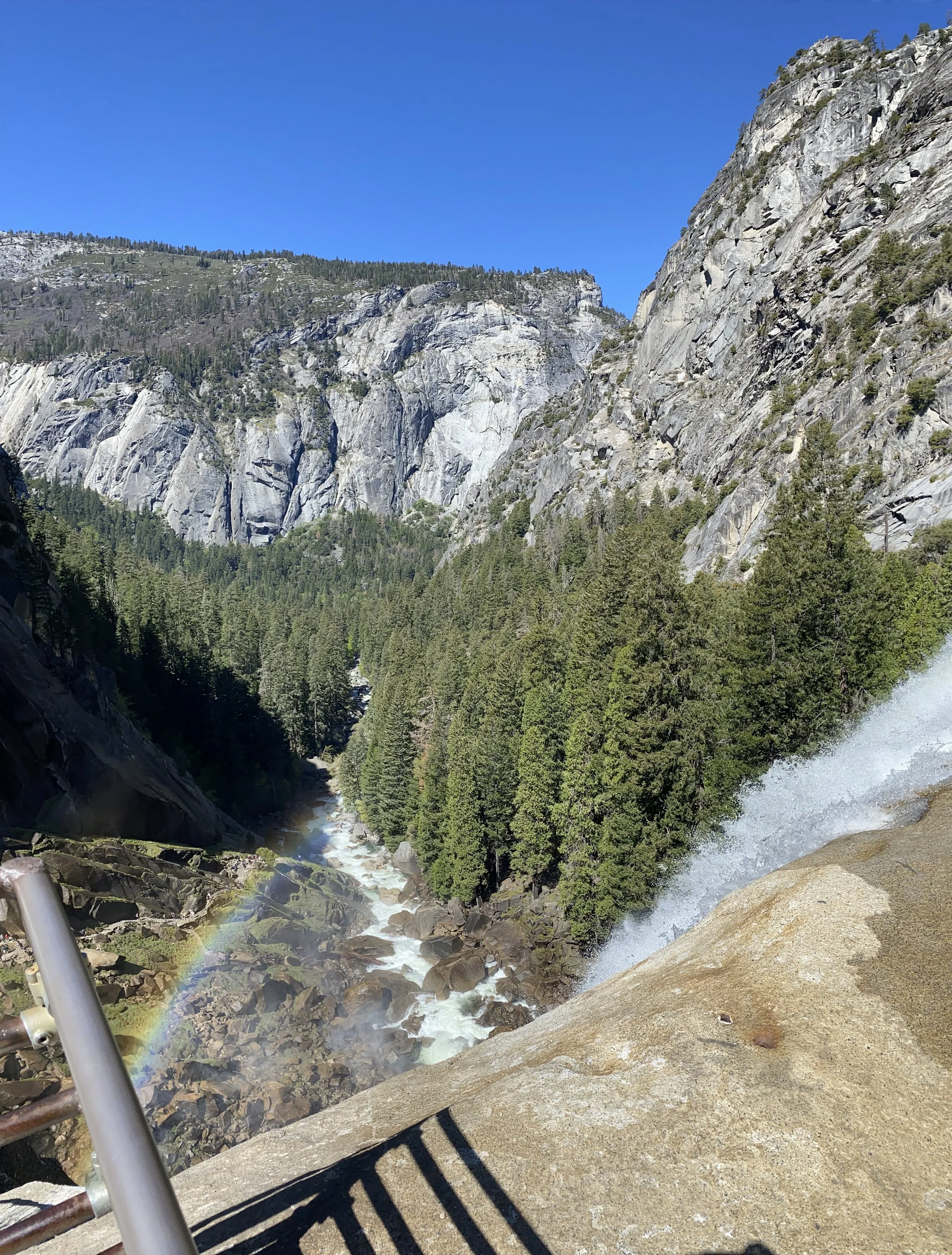 Top of Vernal Fall