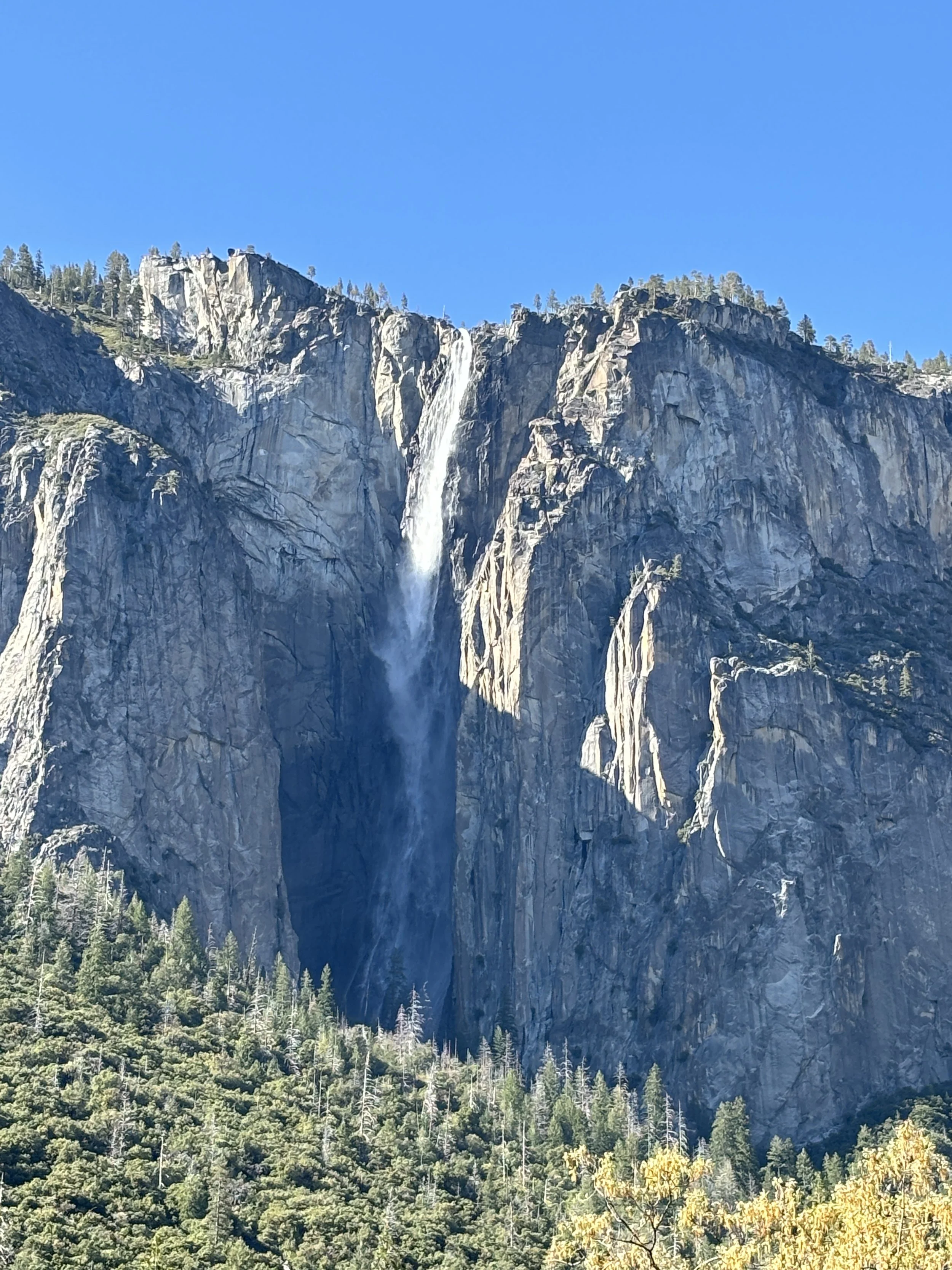 The ephemeral Ribbon Fall