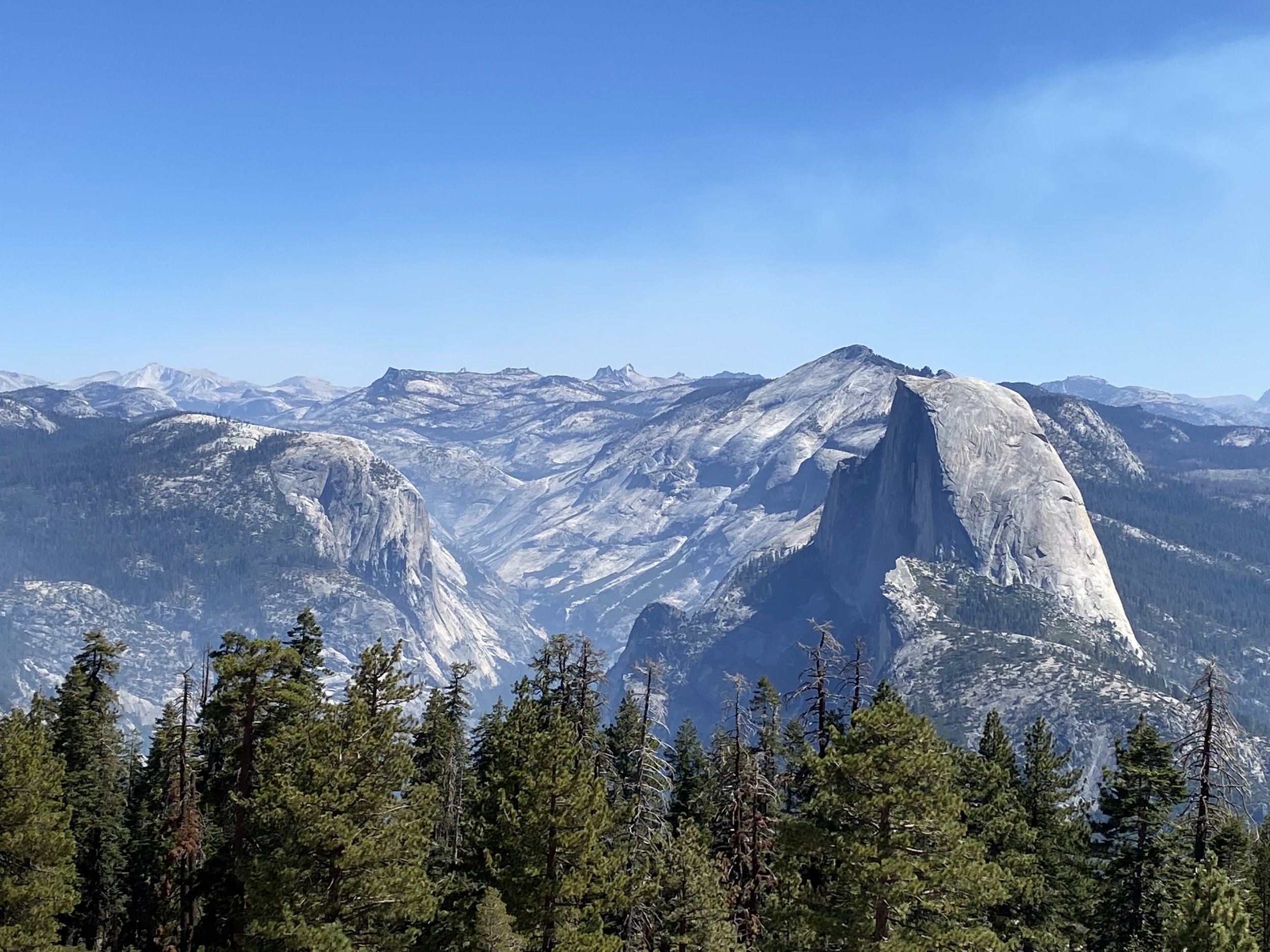 Half Dome from Sentinel Dome