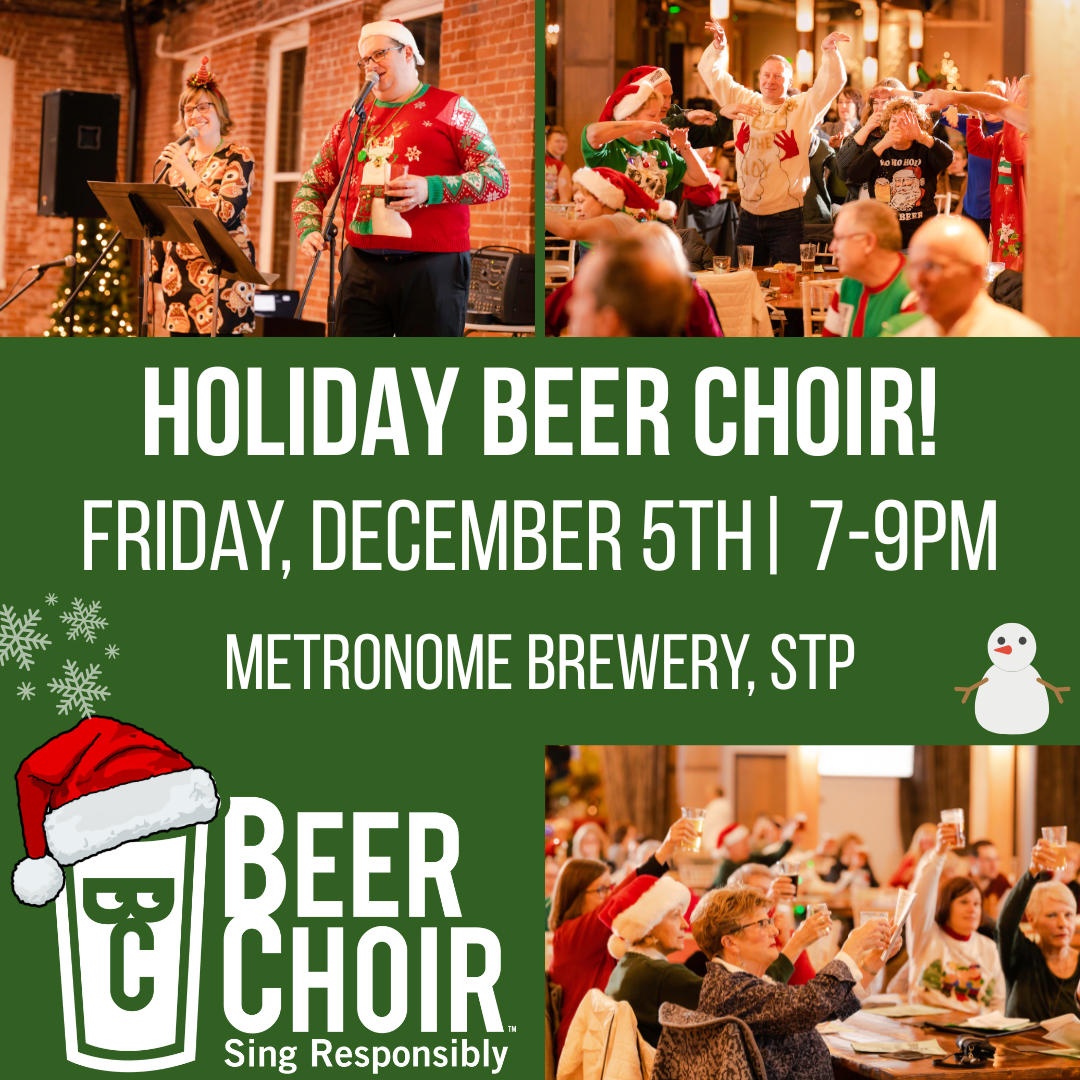 Holiday Beer Choir at MetroNOME!