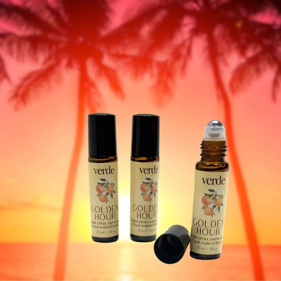 golden hour perfume oil roller