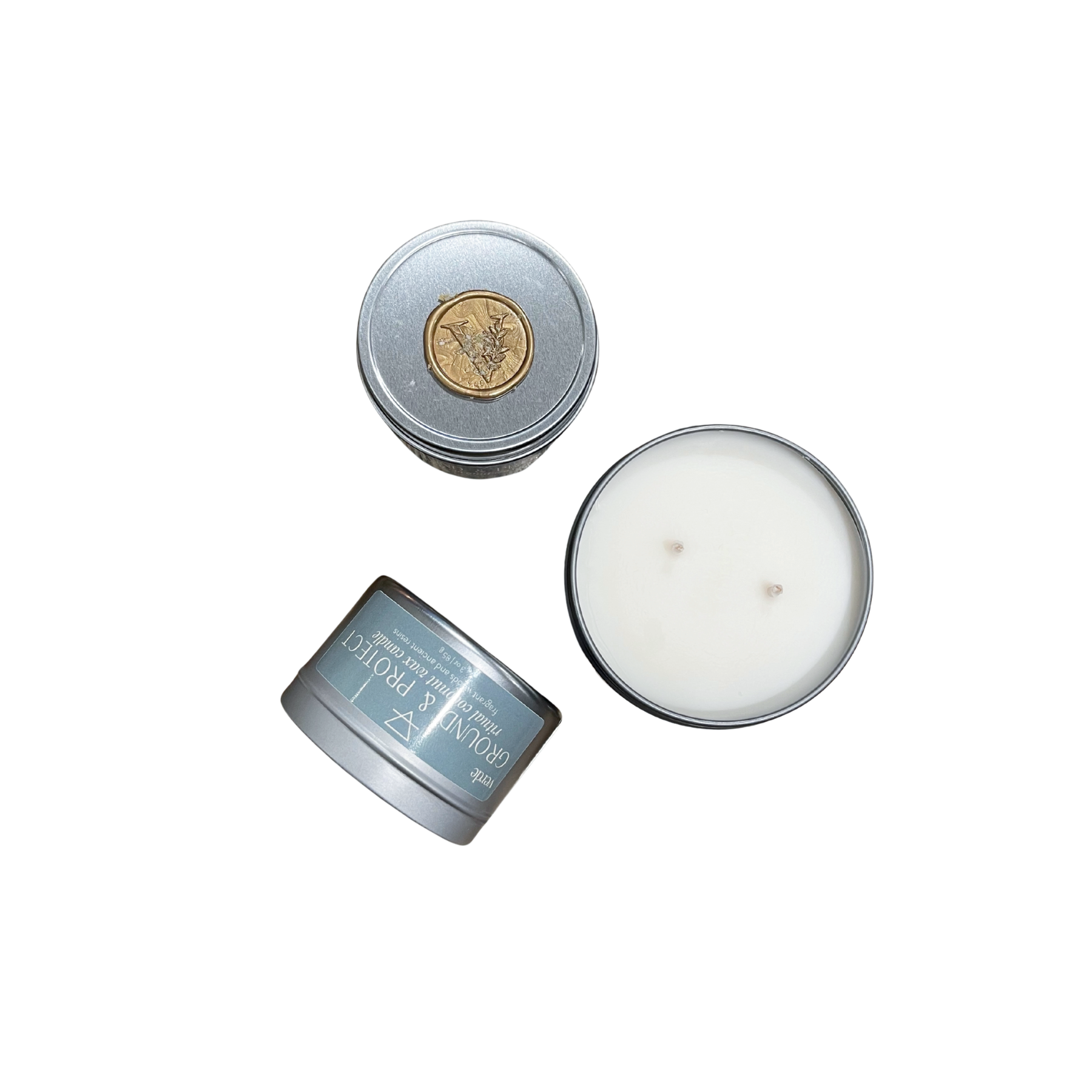 earth π element ritual candle