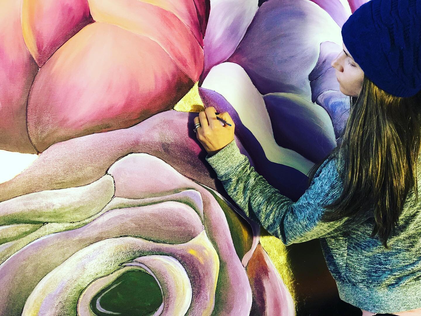 Still one of my favorites #favorite #acrylicpainting #floralart #flowers #artist #originalart #forsale #joyfulgirl #studioscenes #artforsale #artistoninstagram #doingwhatilove #create #createeveryday #happyplace