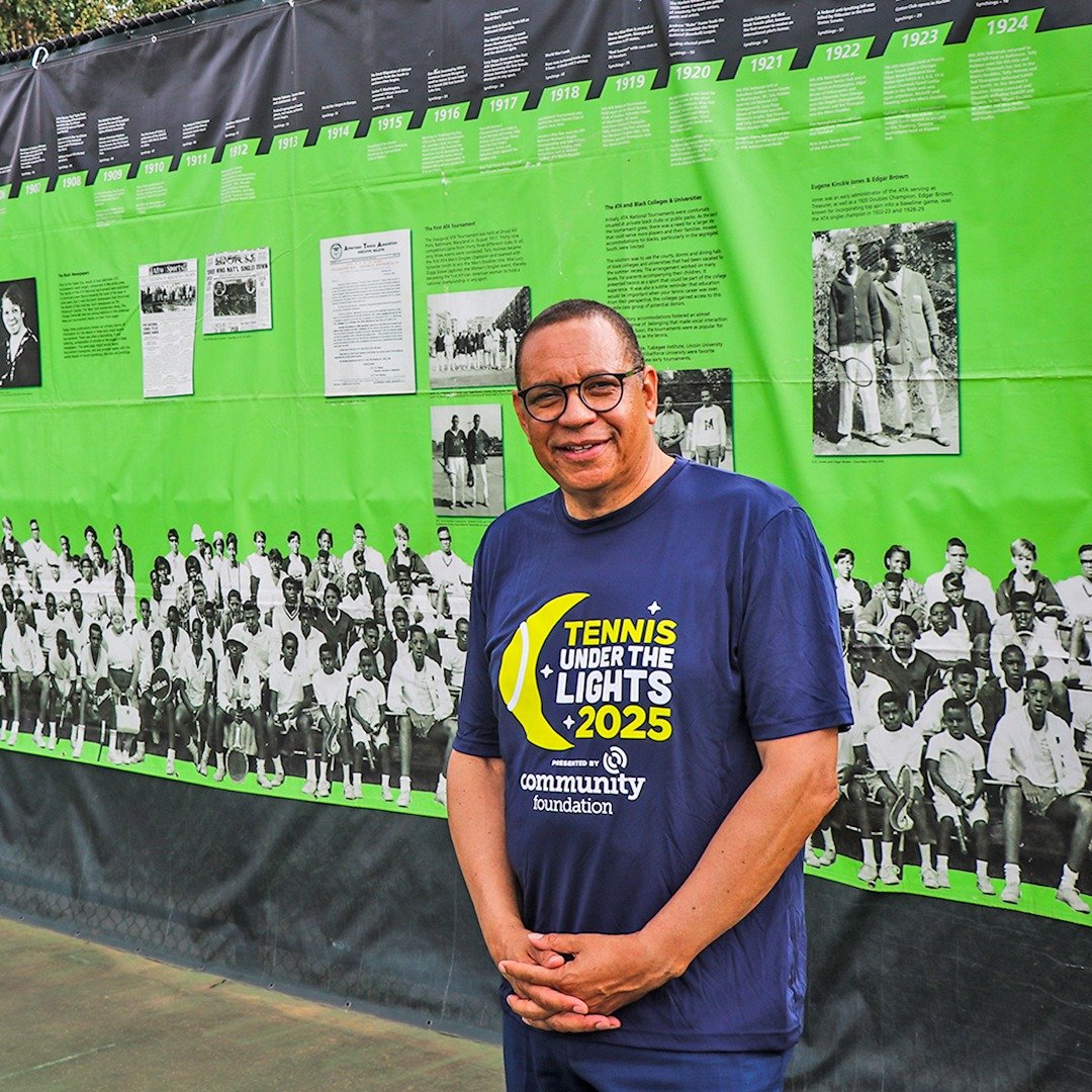 ✨ Tennis Under the Lights &ndash; Breaking The Barriers Exhibit ✨
Last Thursday evening, August 7, 2025, the Byrd Park Tennis Courts in Richmond glowed under more than just the stadium lighting&mdash;it was lit by history, triumph, and inspiration. A