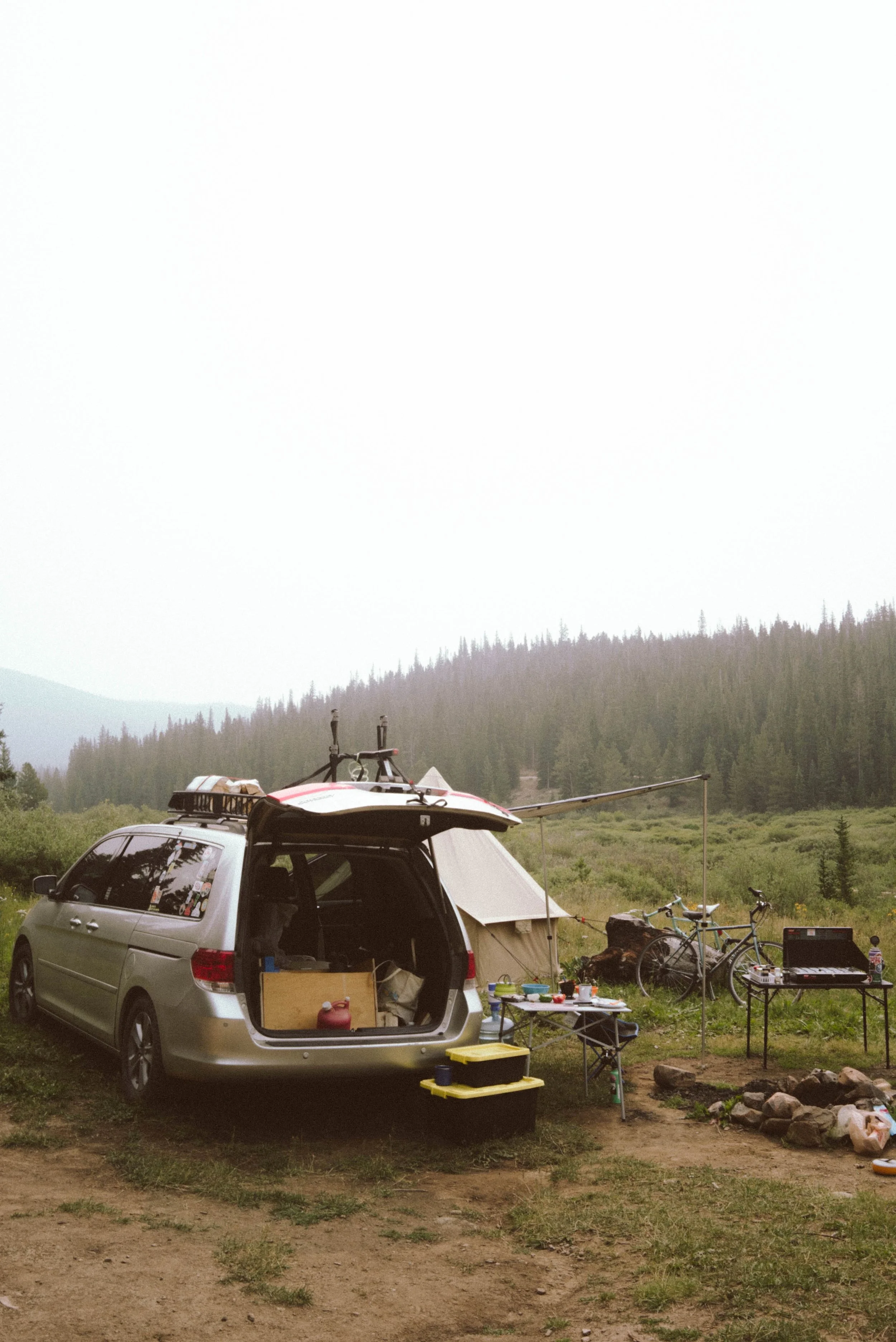 Car Camping over the years