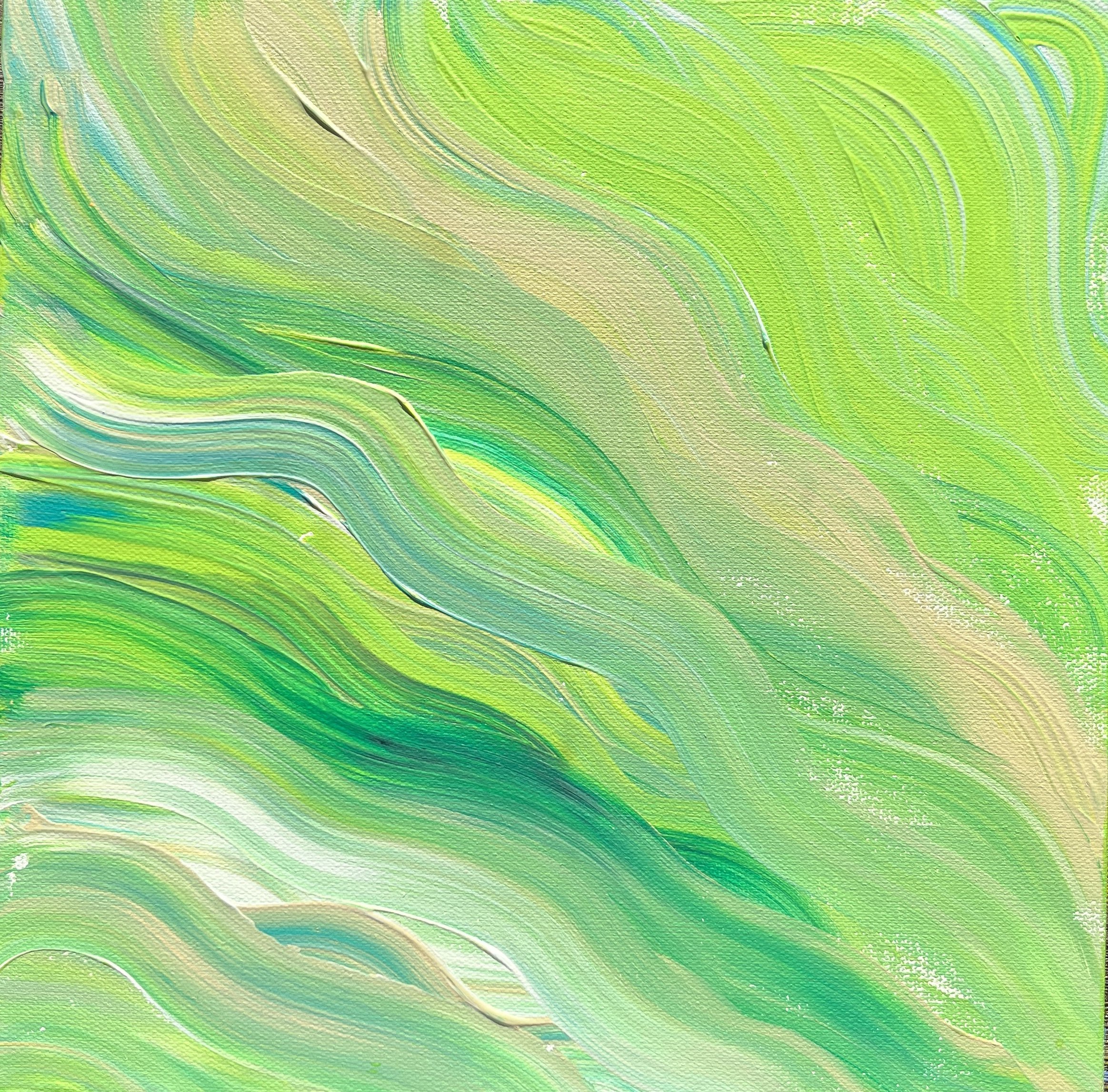 Hills and Valleys (12x12")