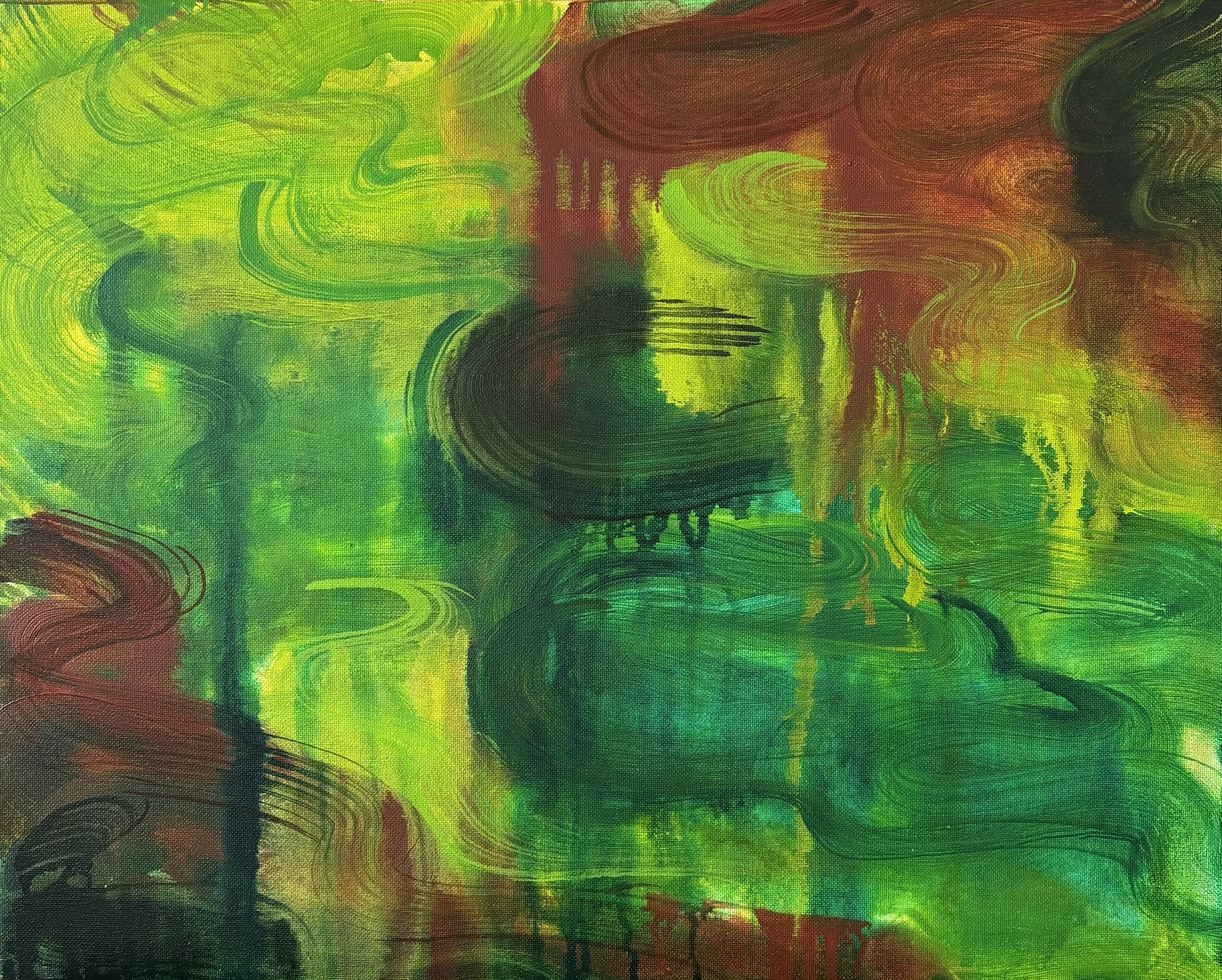 Rooted, 16x20", Acrylic on Canvas