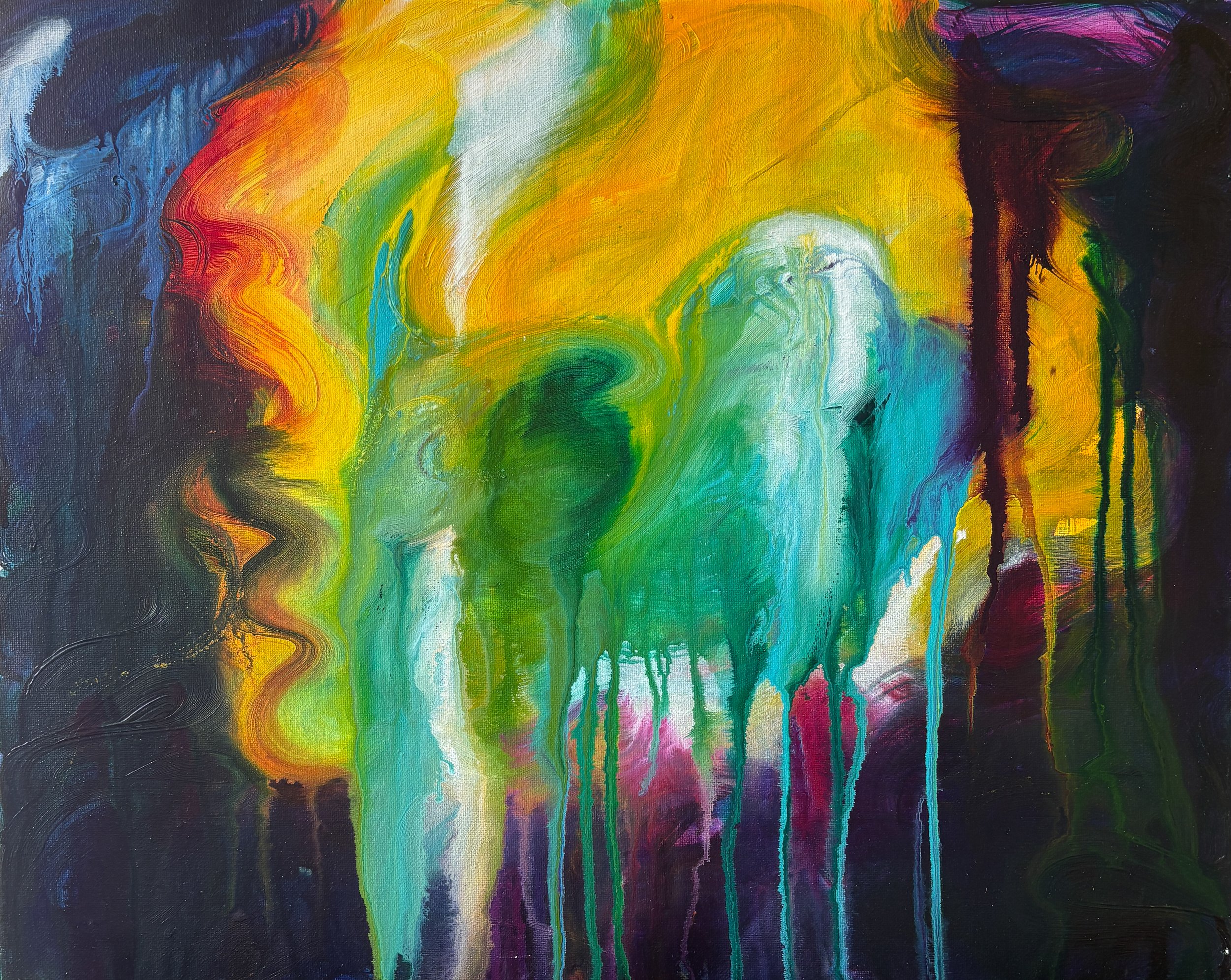 Searching (For Home), 16x20", Acrylic on Canvas