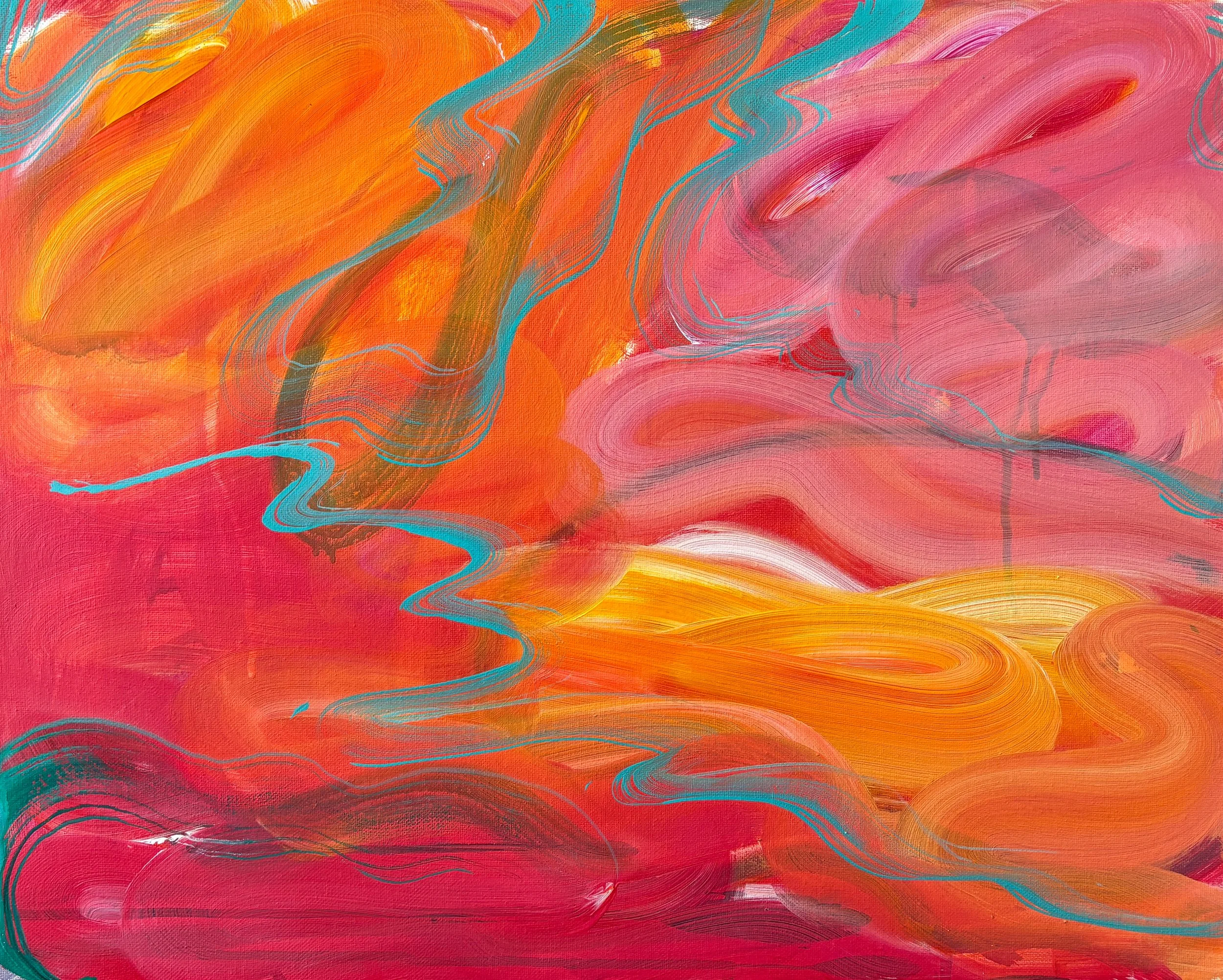 Sunshine, 16x20", Acrylic on Canvas 