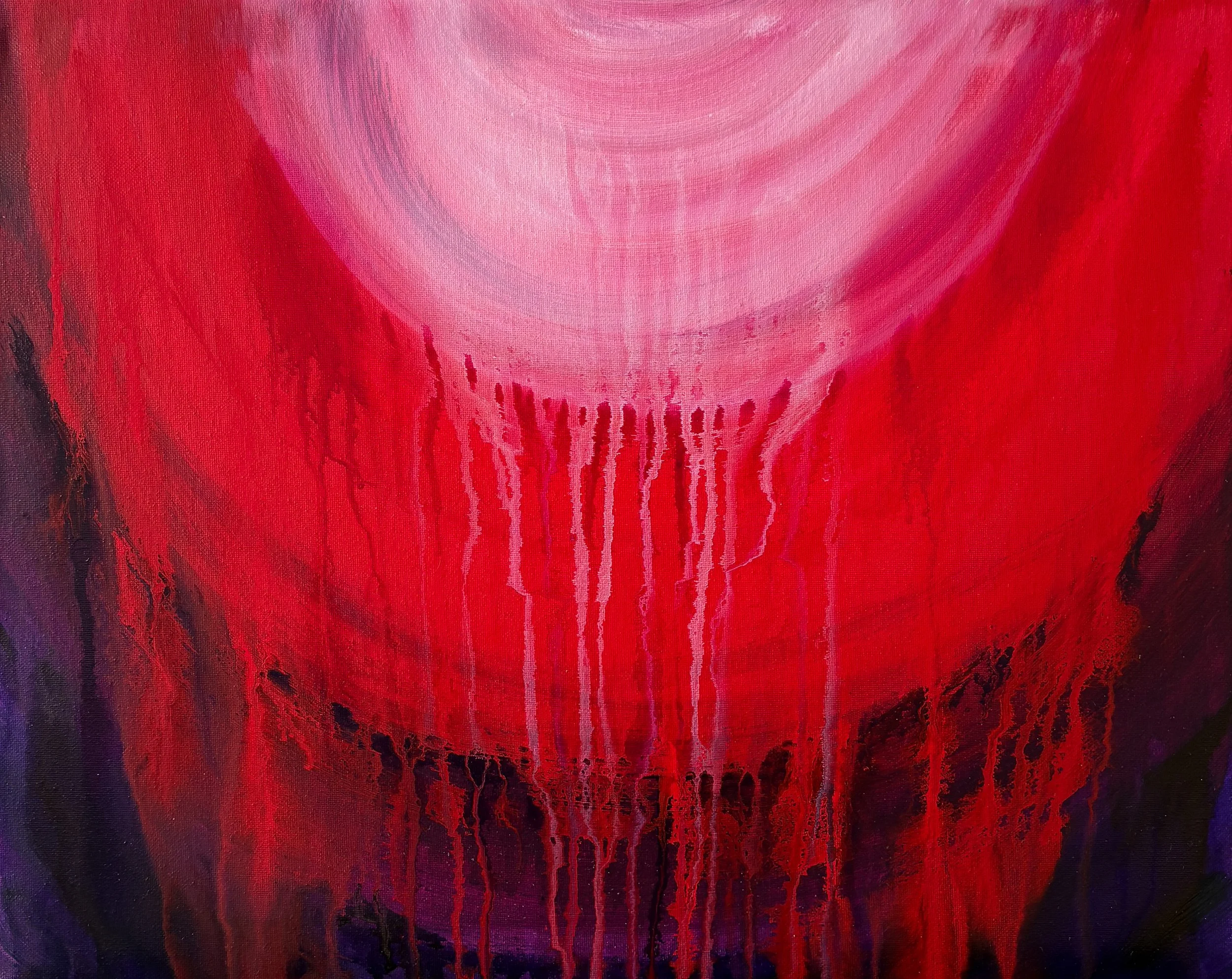 Agony, 16x20", Acrylic on Canvas