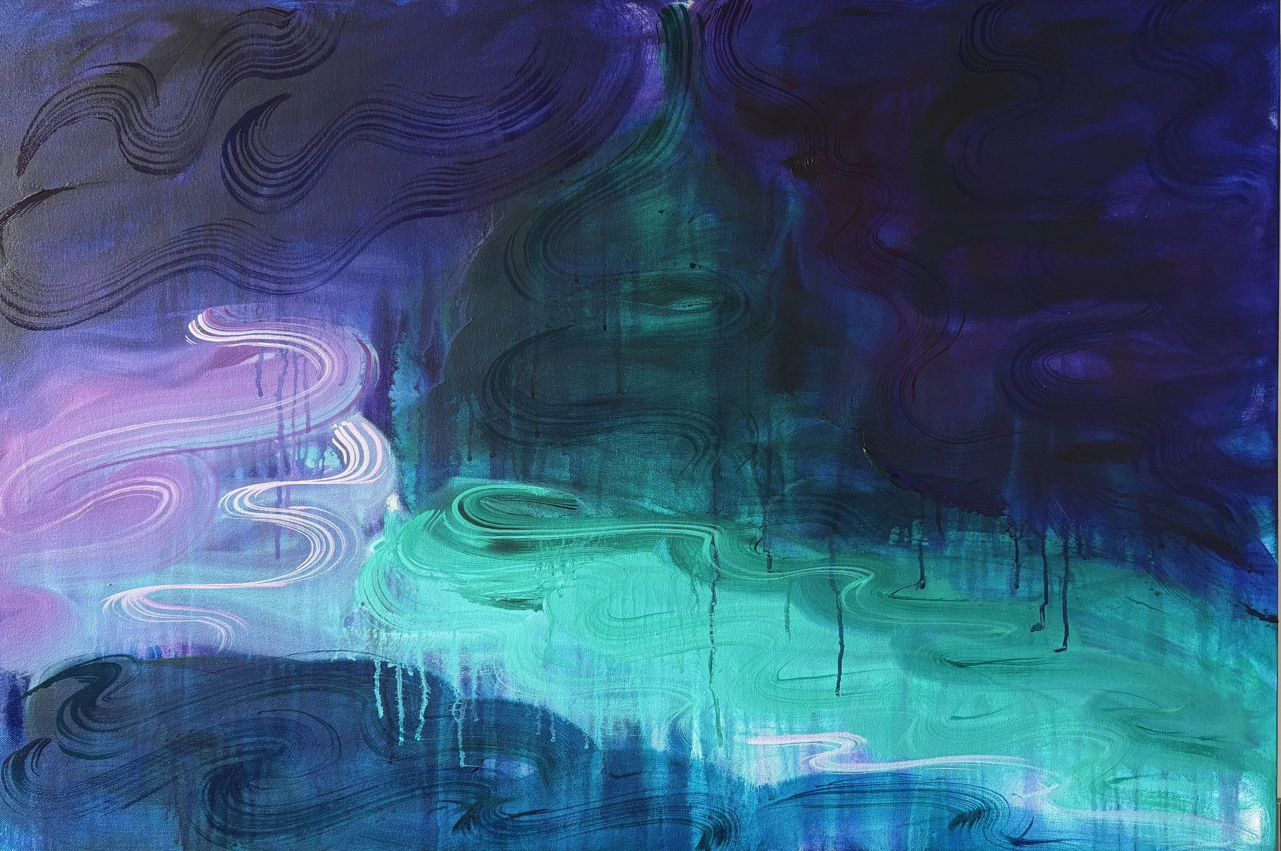 In The Quiet Moments (24x36")