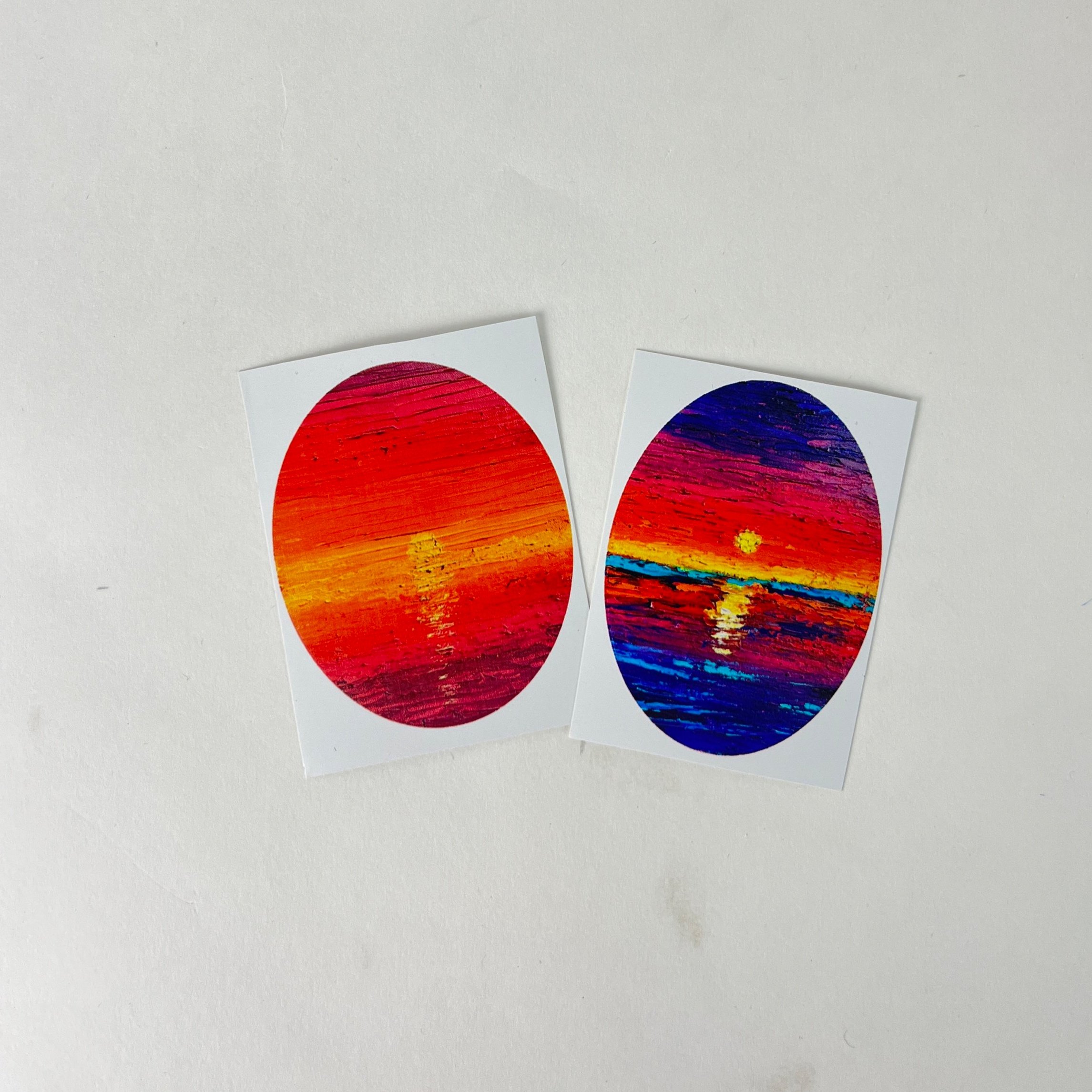 Sunset Stickers