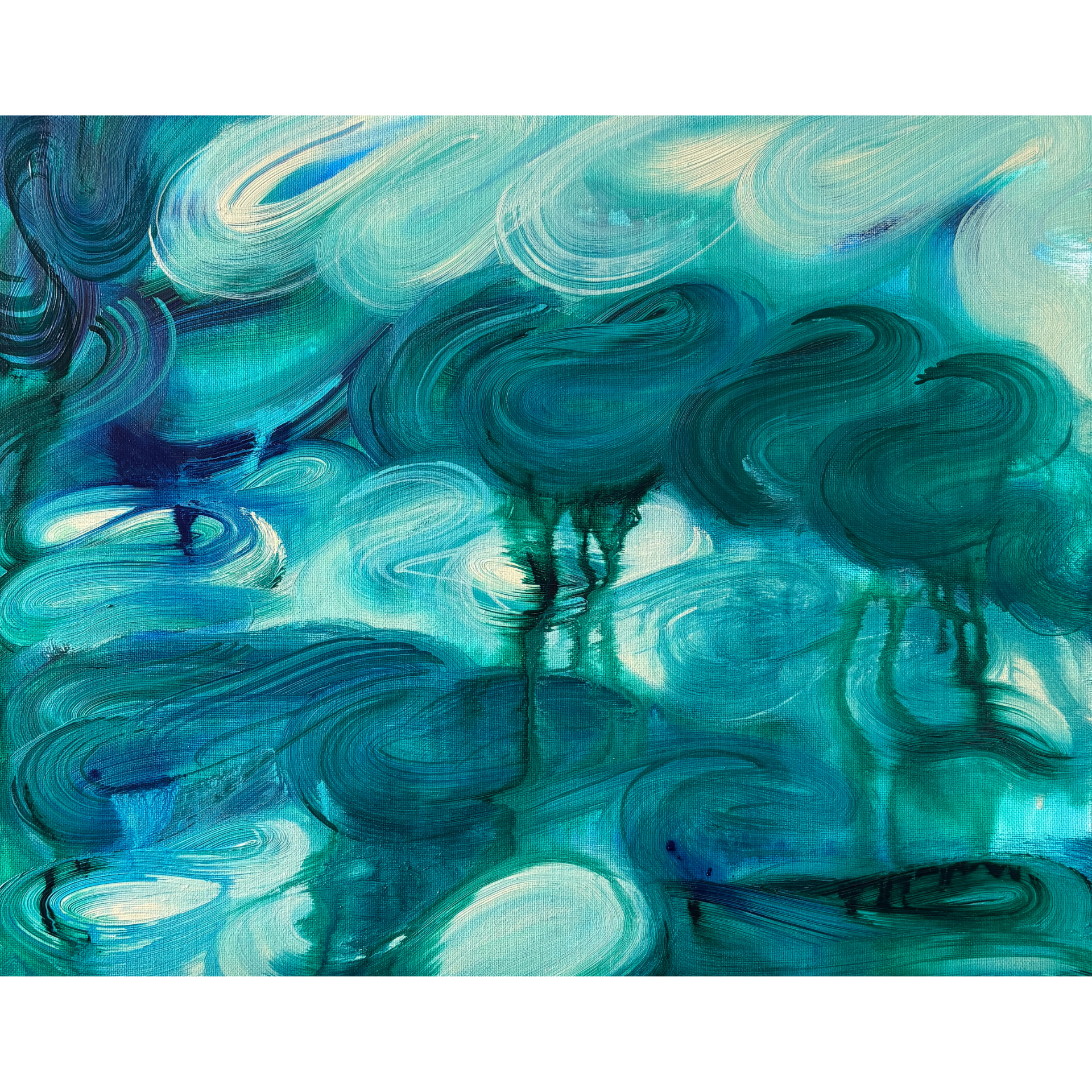 Rolling Waves (16x20")