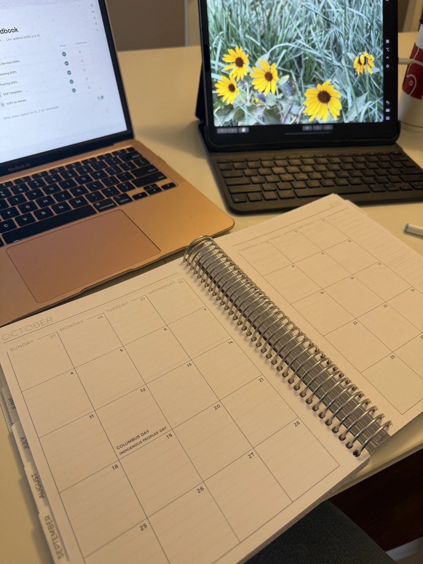 Before I move into a new month, I like to give the current one a quick operations reset.

I look for the things that are easy to carry forward without meaning to:

&bull; open loops that still need to be closed
&bull; follow-ups waiting on me
&bull; 