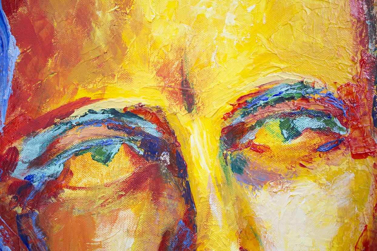 'Elon Musk' | Acrylic on Canvas | 24" x 24"