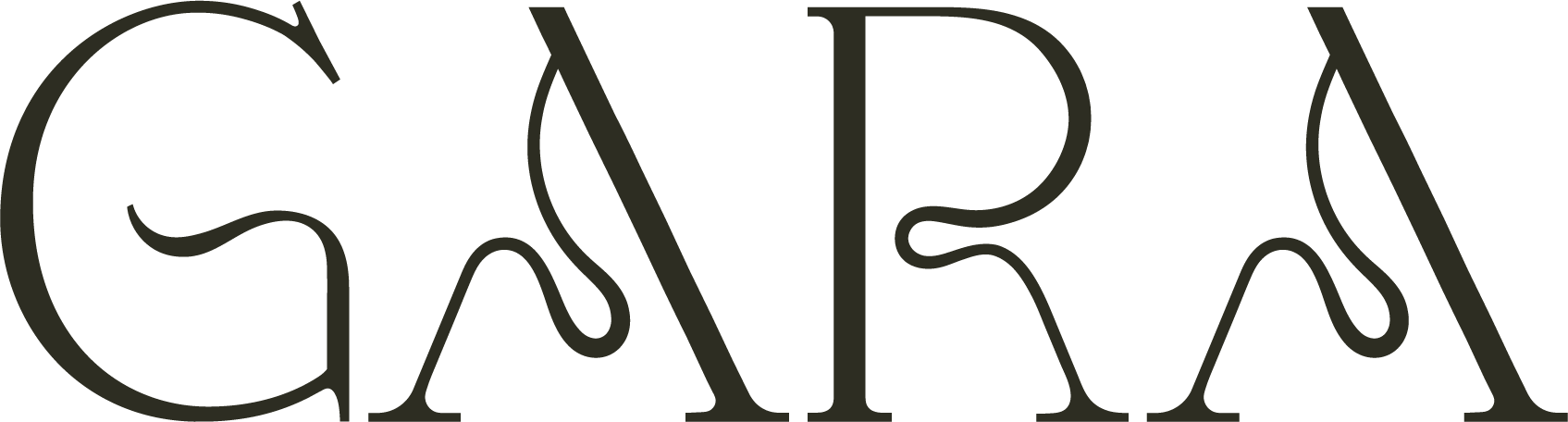 Close-up of the word "GASPA" in a stylized black font on a white background.