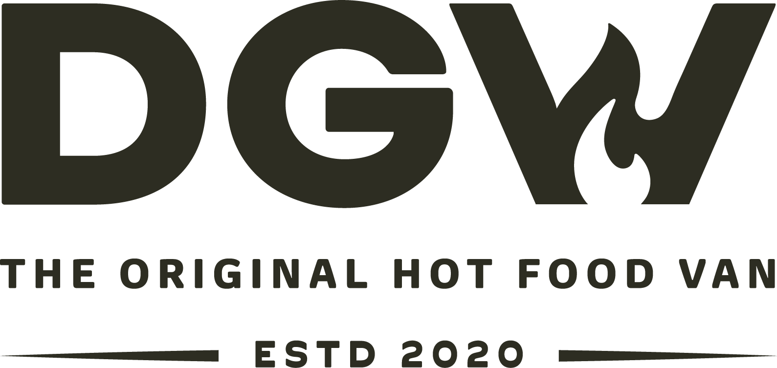 Logo for DGV, The Original Hot Food Van, established in 2020.