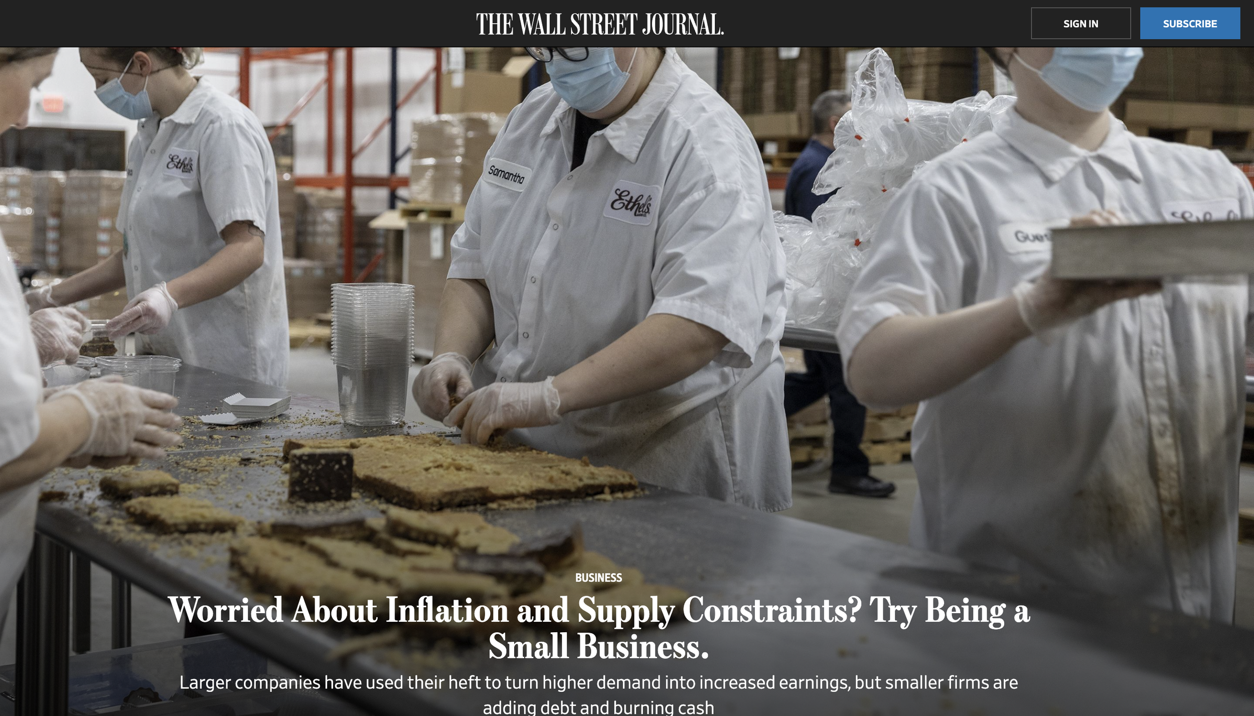 The Wall Street Journal: Gusto