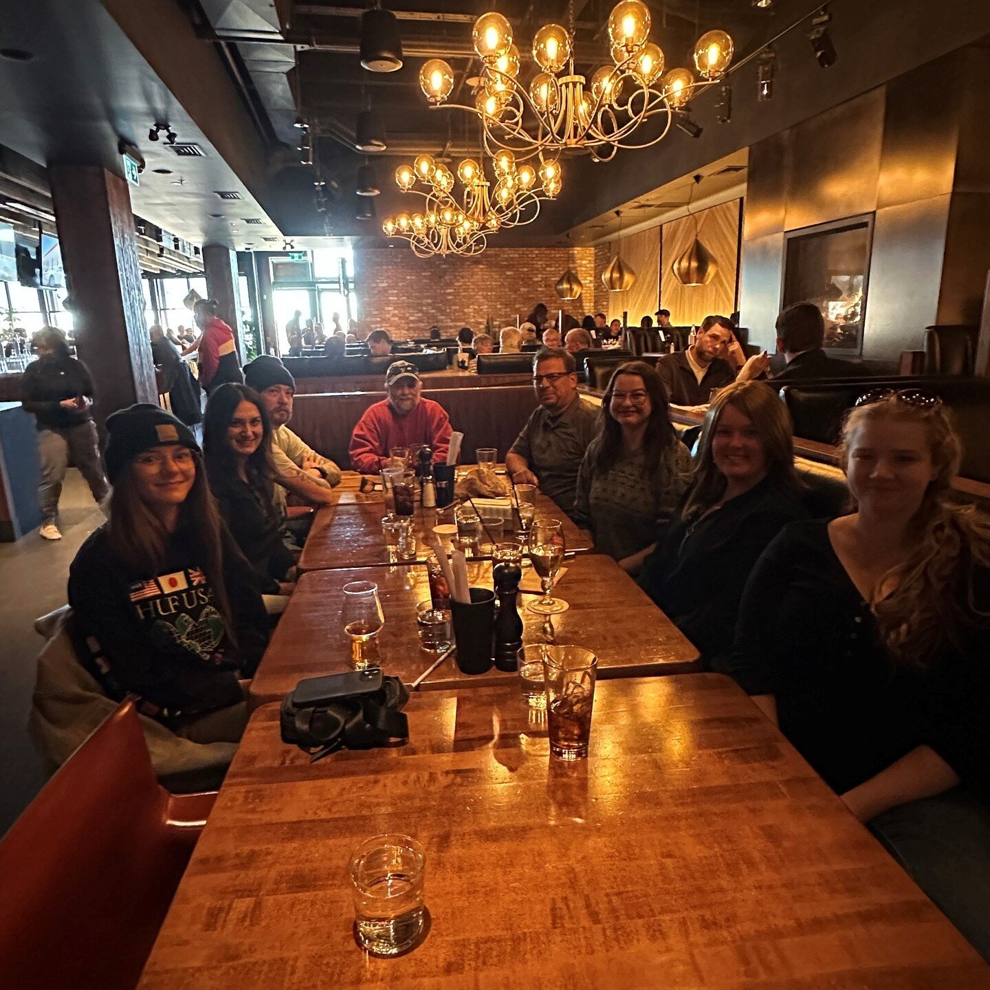 What a great way to kick off the thanksgiving long weekend - having lunch with #WorkFamily! From our Calgary family to yours, we wish you a #HappyThanksgiving!🦃🥧#BasinEnvironmental