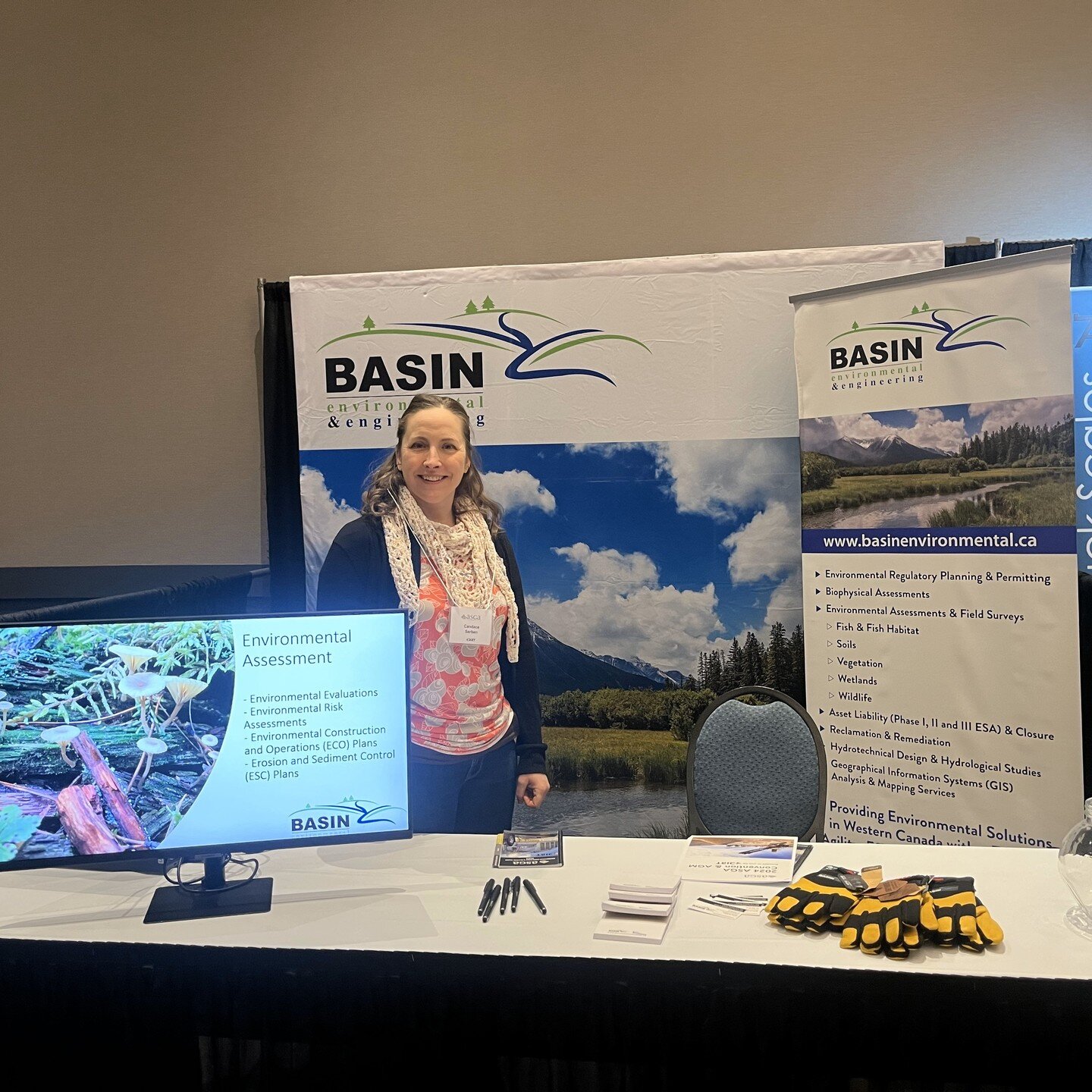 The past two days have been well spent at the Alberta Sand and Gravel Convention in Edmonton, AB. Grateful to all those who took time to visit our booth. We look forward to working together in 2024! #ASGA2024 #BasinEnvironmental #Networking