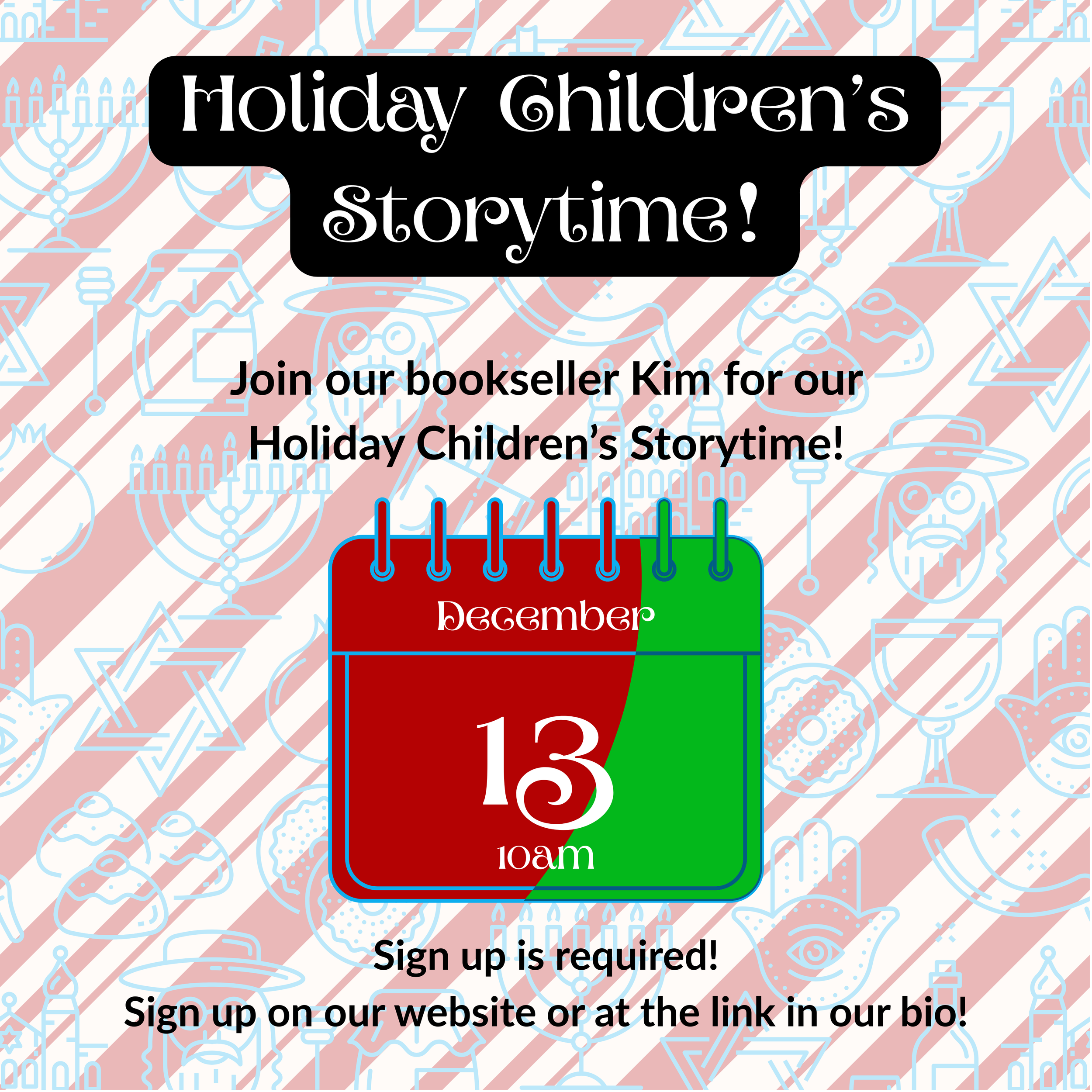 Holiday Children’s Storytime!