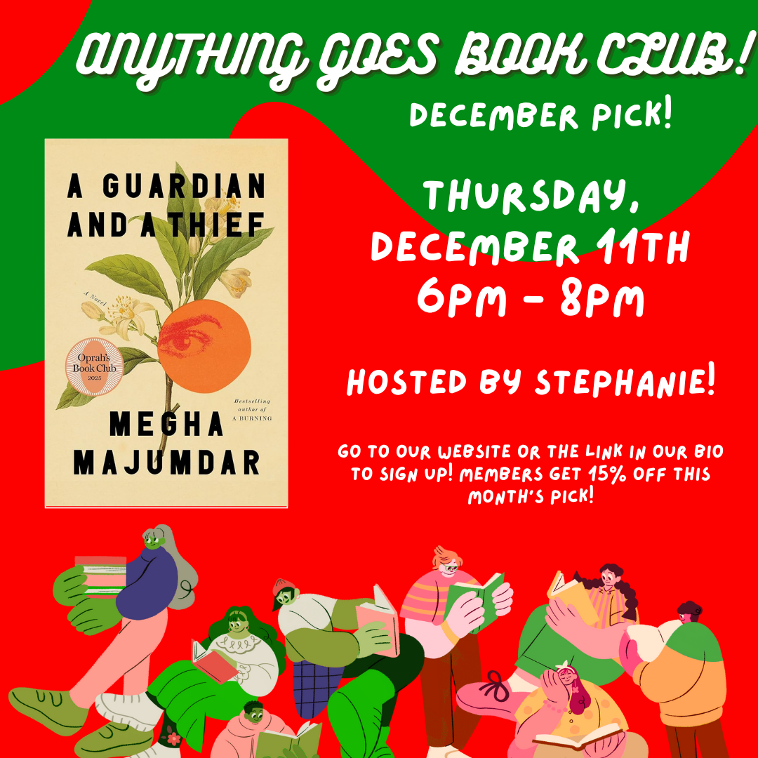 Anything Goes Book Club: A Guardian and a Thief by Megha Majumdar