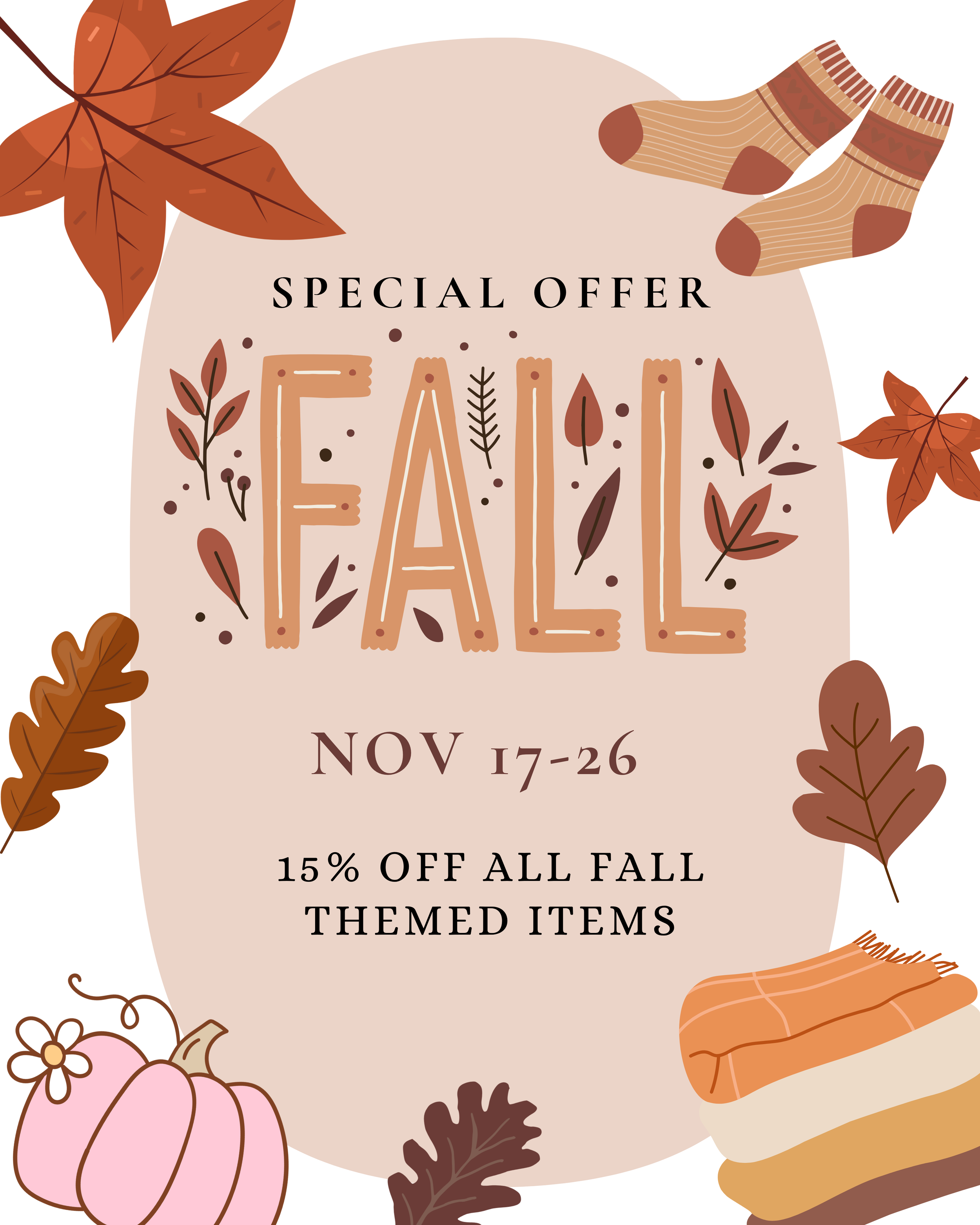 Fall Sale