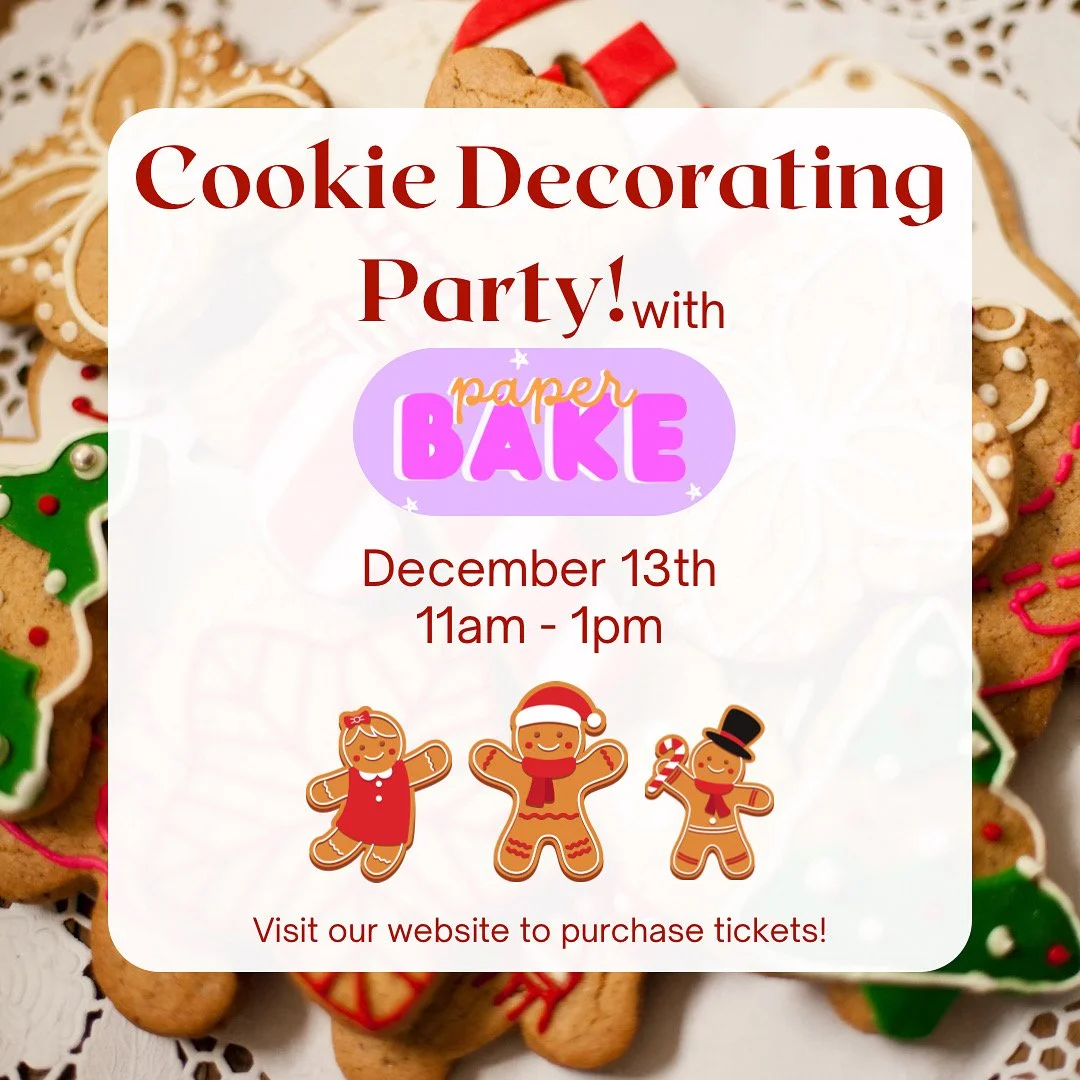 Cookie Decorating Party with Paperbake!