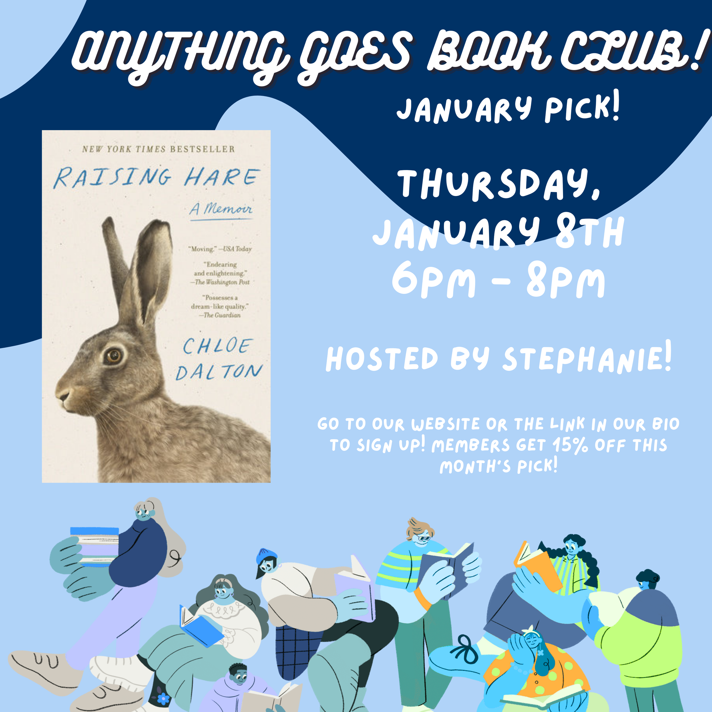 Anything Goes Book Club: Raising Hare by Chloe Dalton