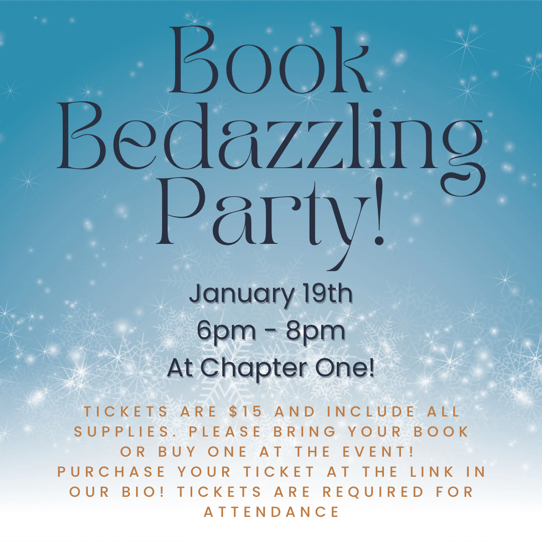 Book Bedazzling Party