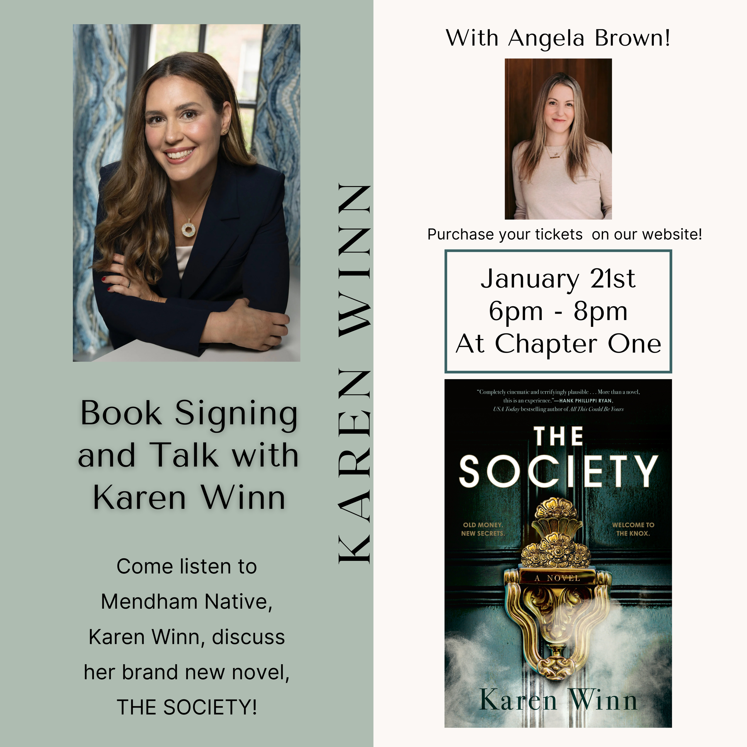 Book Signing and Talk With Karen Winn