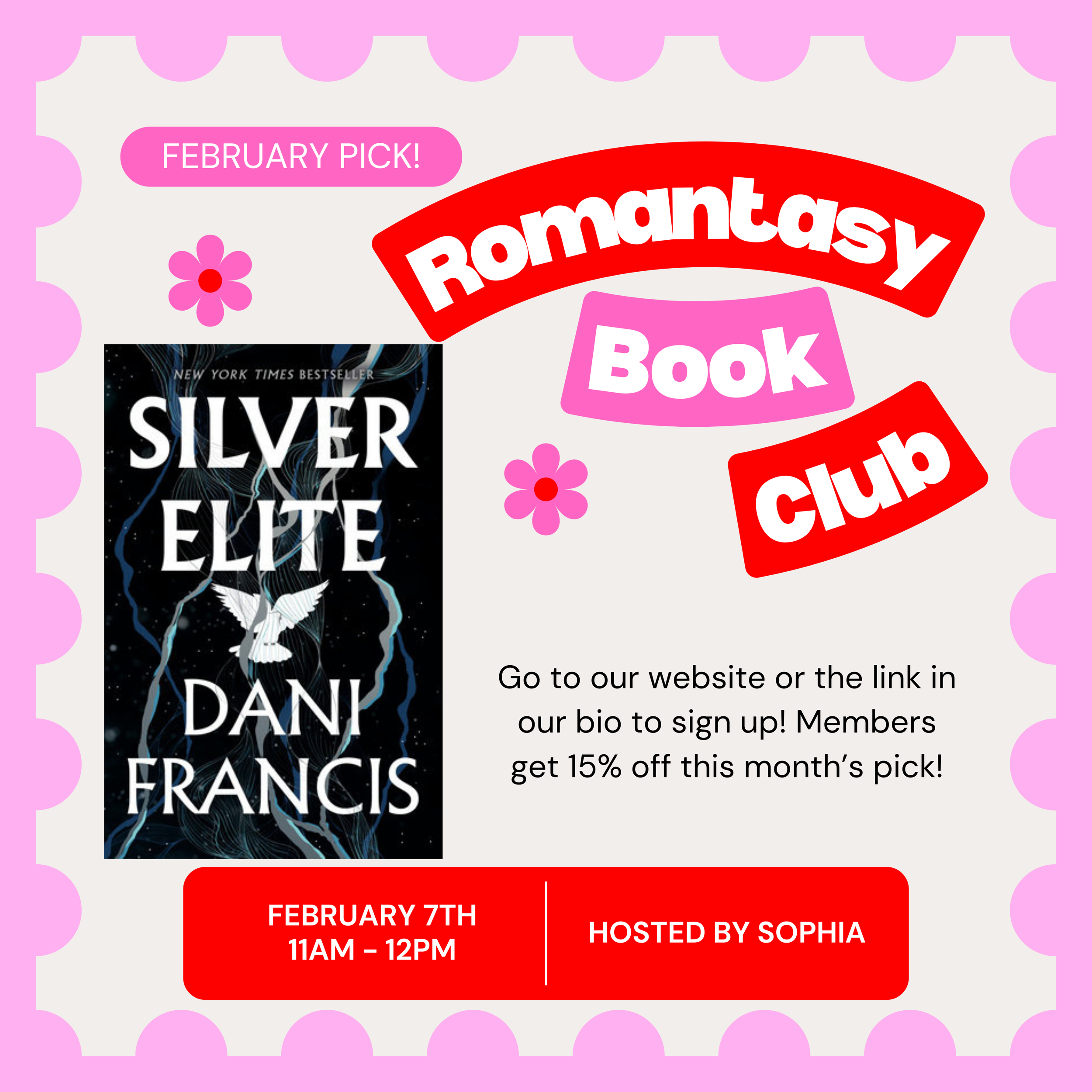 Romantasy Book Club: Silver Elite by Dani Francis