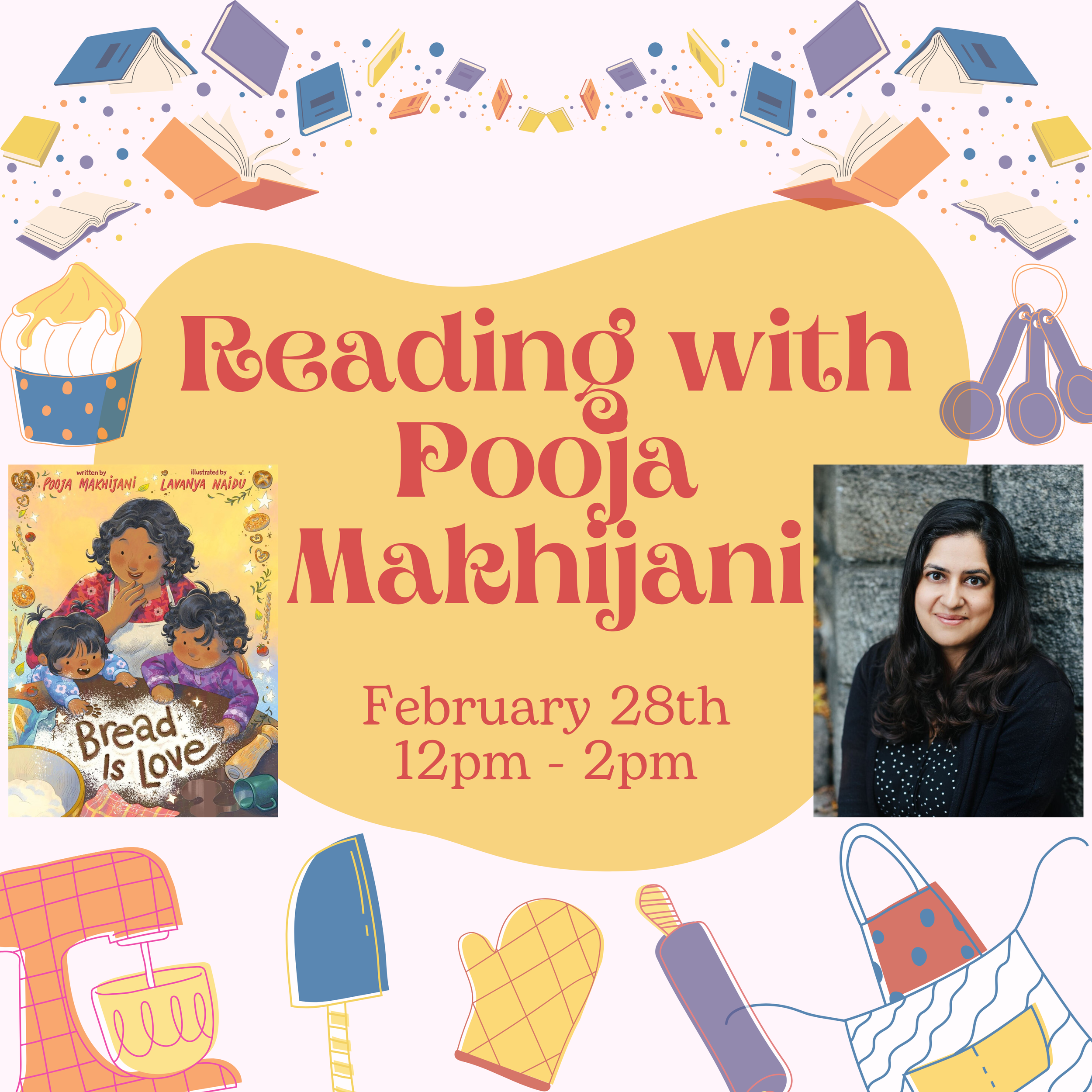 Reading with Pooja Makhijani