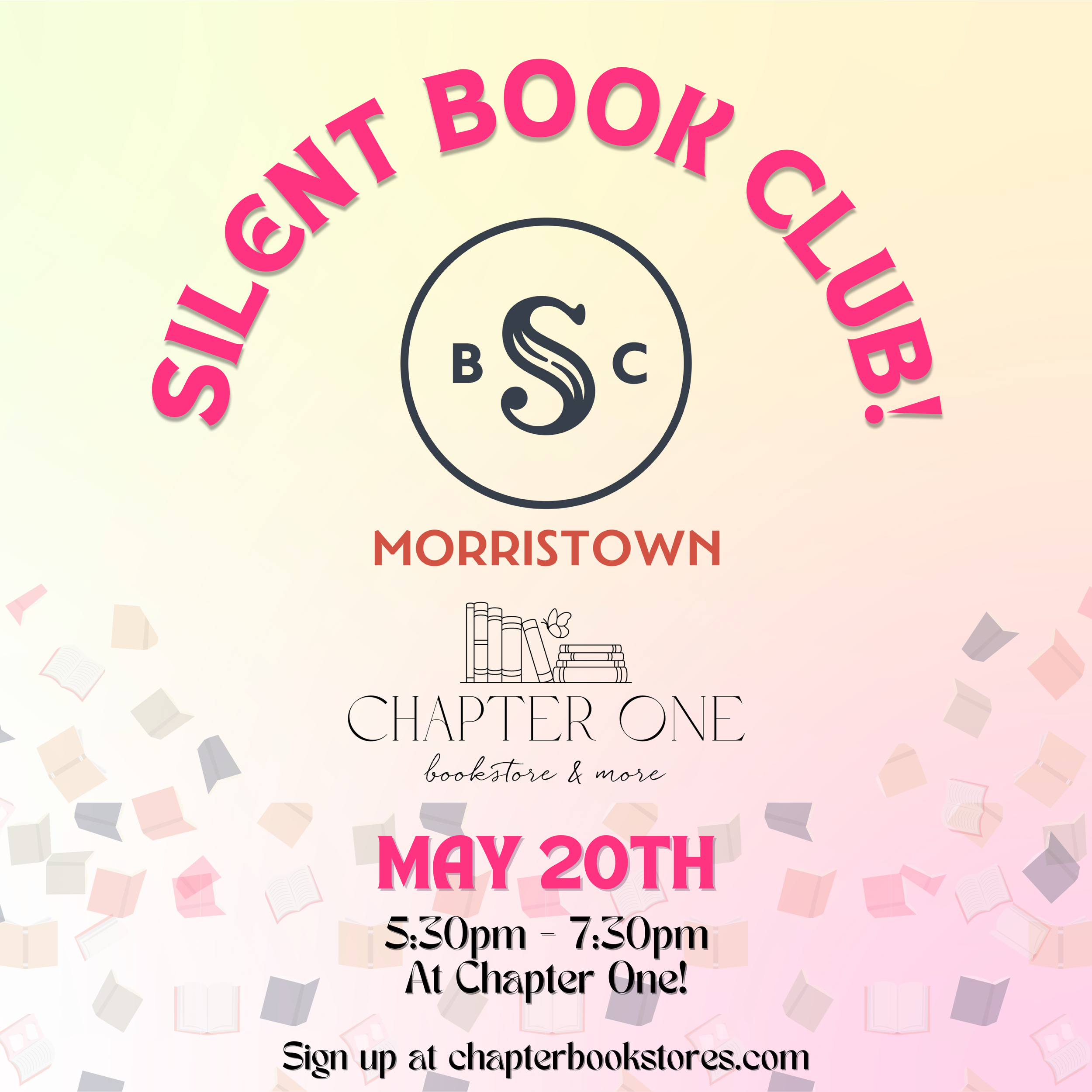 Silent Book Club Morristown at Chapter One!